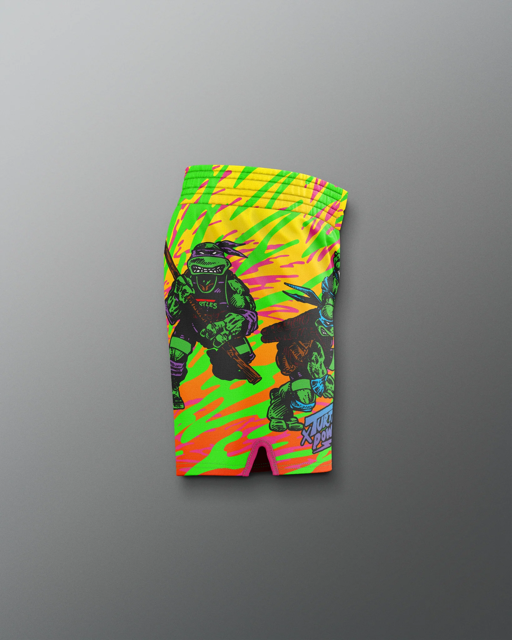 TMNT Ooze Sublimated Shorts - Image 4