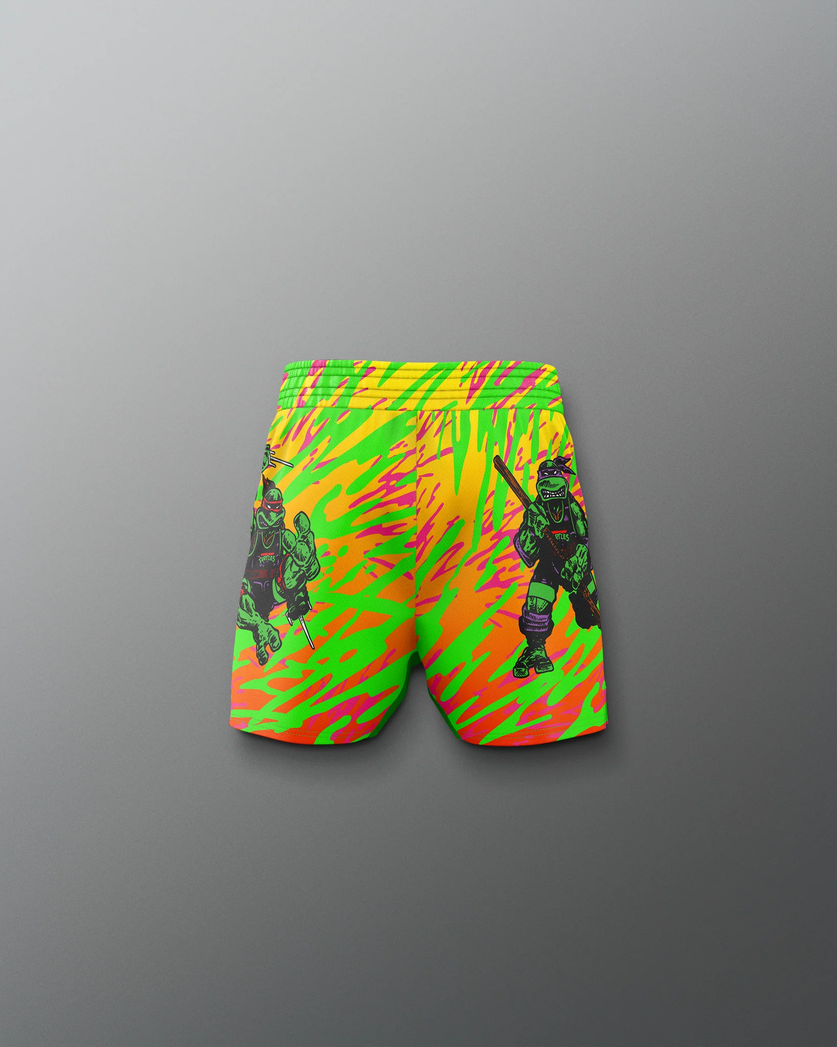 TMNT Ooze Youth Sublimated Shorts - Image 2