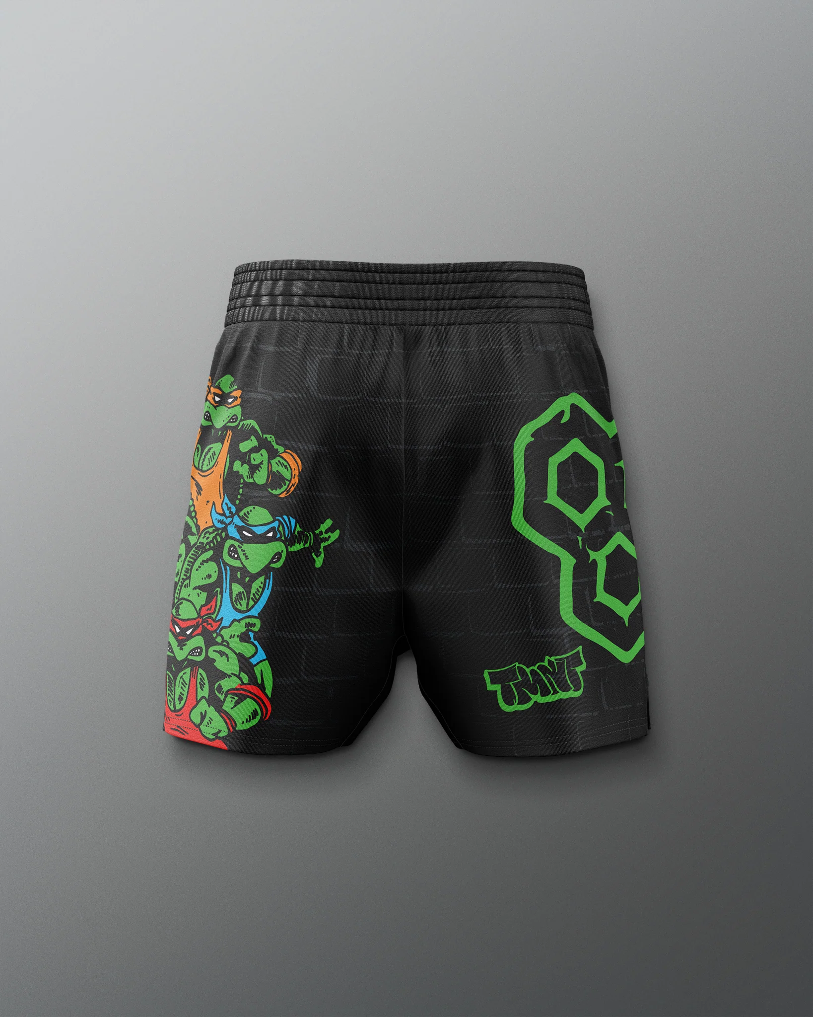 TMNT Underground Sublimated Shorts - Image 2