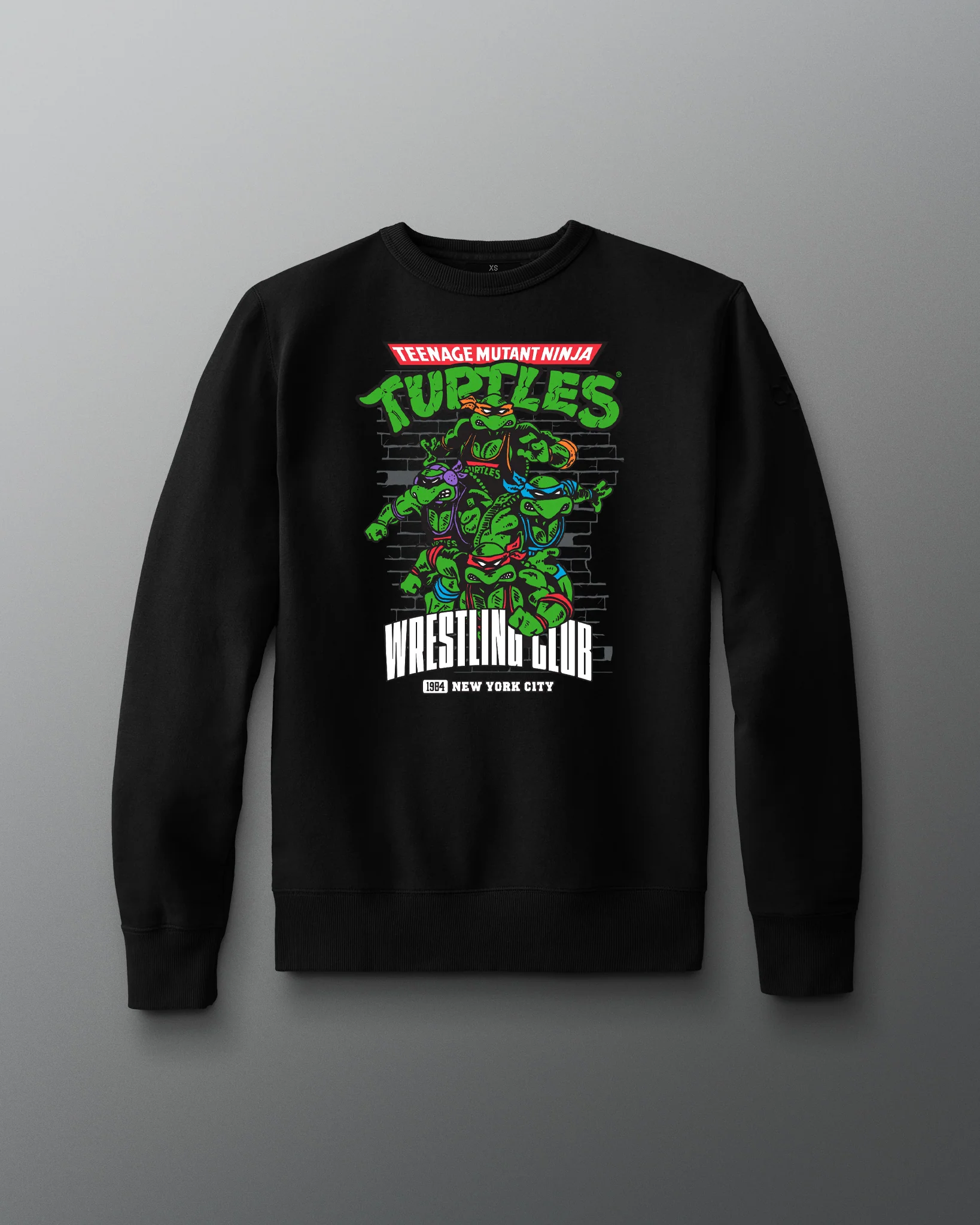 TMNT Wrestling Club 1984 Comfort Fleece Crewneck