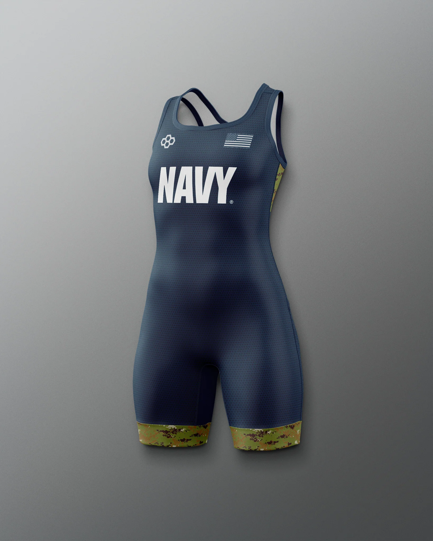U.S. Navy Digital Woodland Girl's Elite 2.0 Singlet