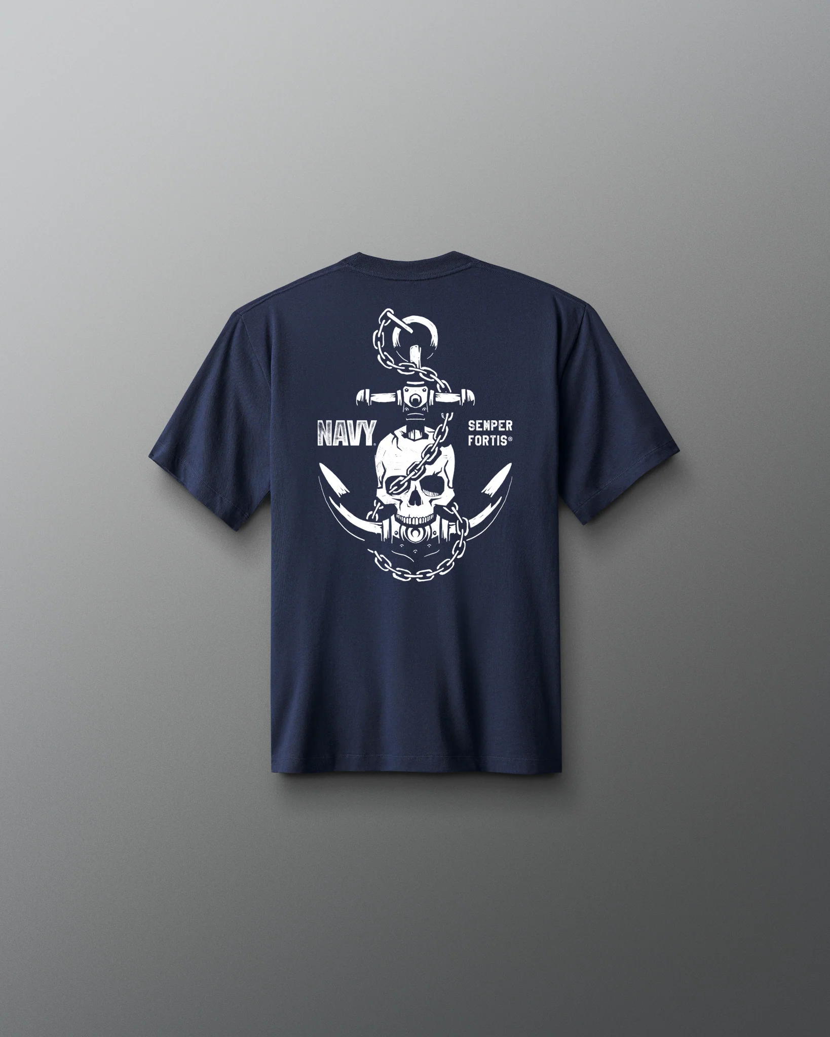 U.S. Navy Skull Youth Heavyweight T-Shirt
