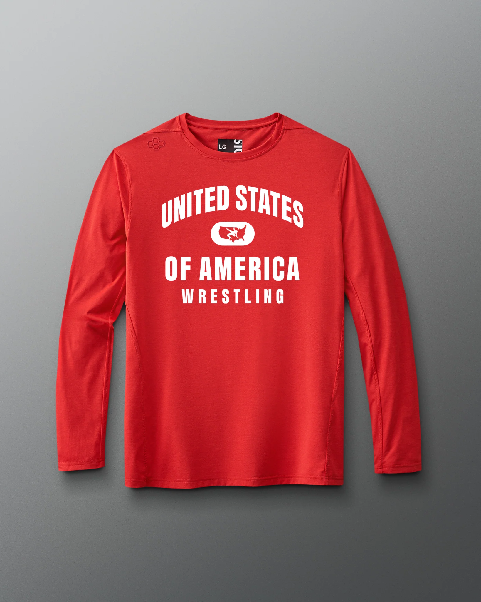 United States of America Wrestling Performance Long Sleeve