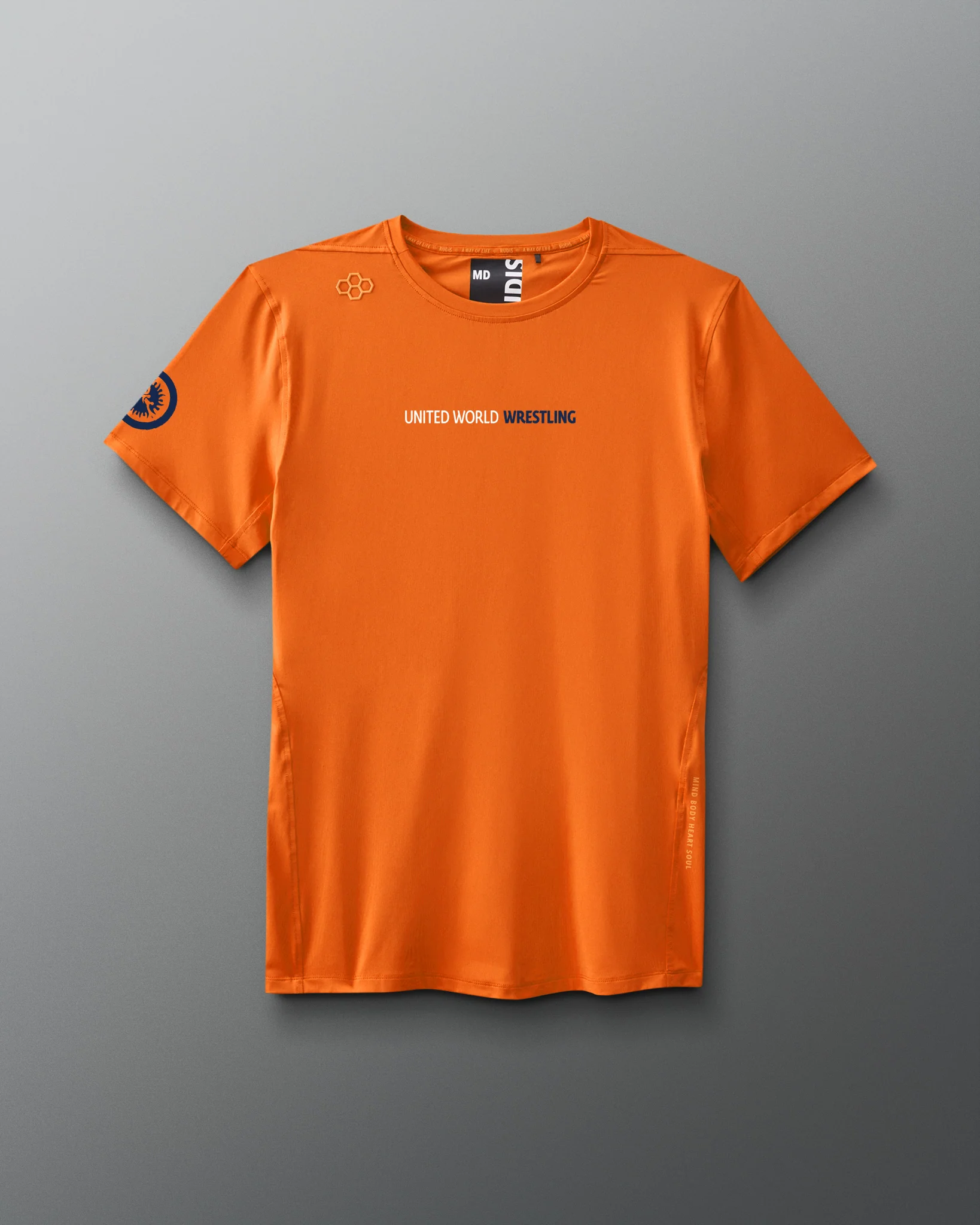 United World Wrestling Performance T-Shirt - Image 3