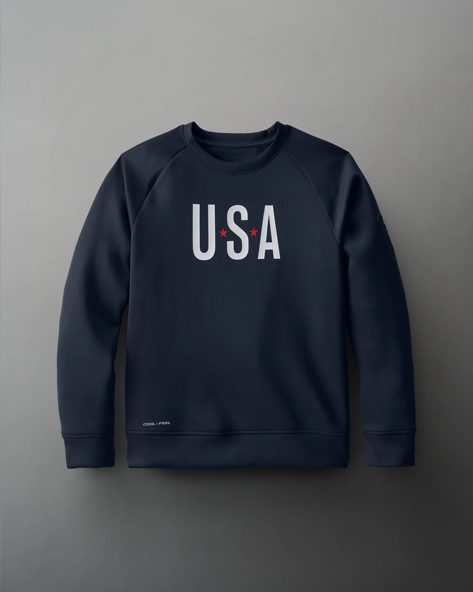 USA COOL-FEEL Youth Crewneck - Image 2