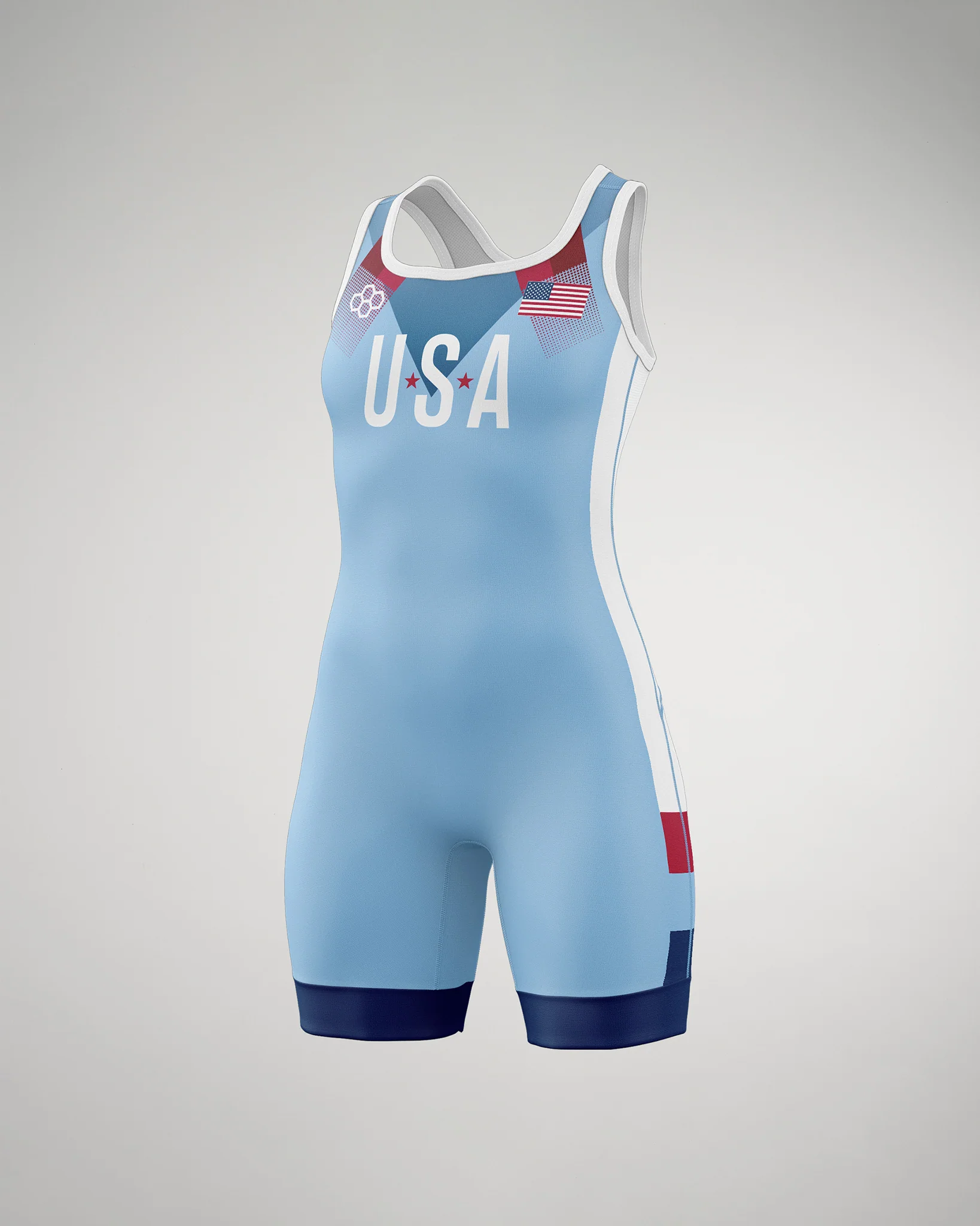 USA Pride Girl's Elite Singlet - Image 5