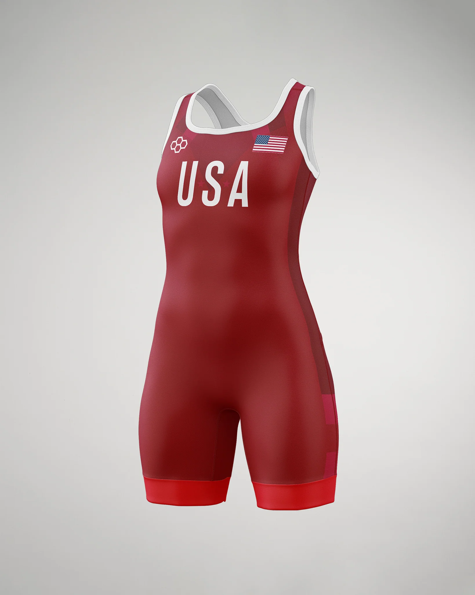 USA Pride Girl's Elite Singlet - Image 8