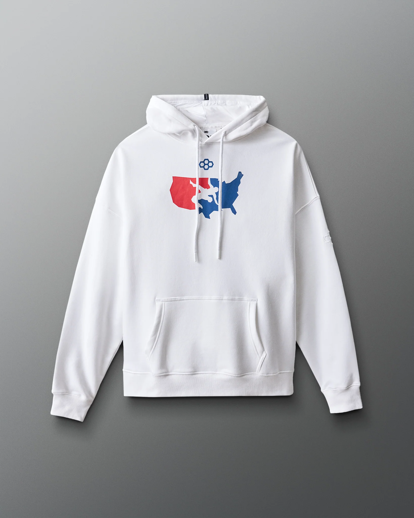 USA Wrestling Comfort Fleece Relaxed Fit Hoodie - Image 2