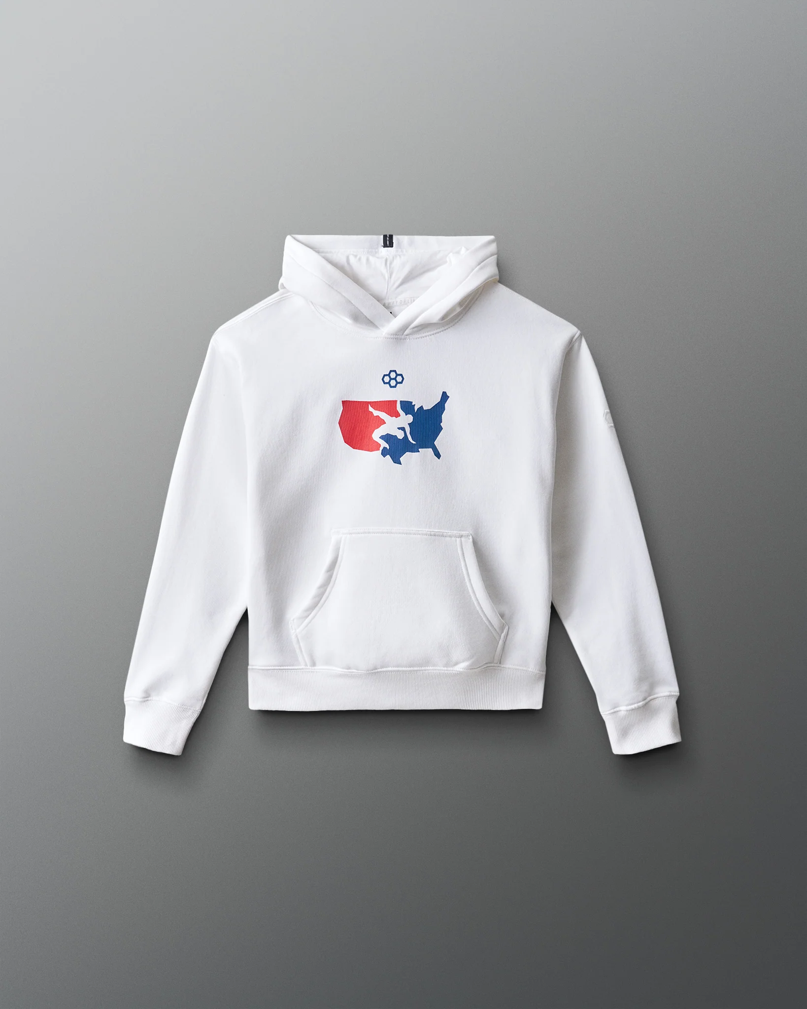 USA Wrestling Youth Comfort Fleece Relaxed Fit Hoodie