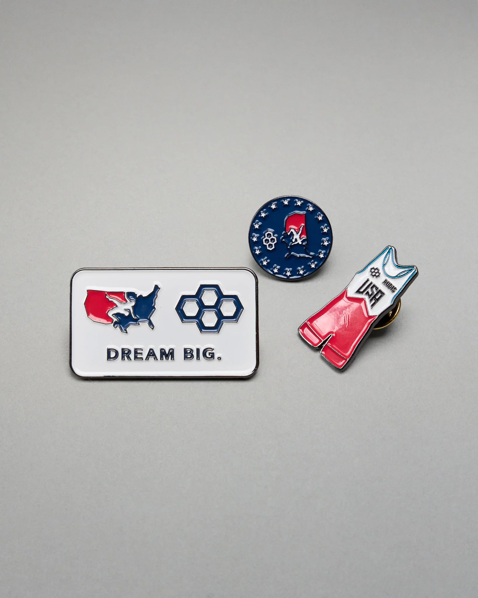 USA Wrestling 3 Pack Enamel Pins