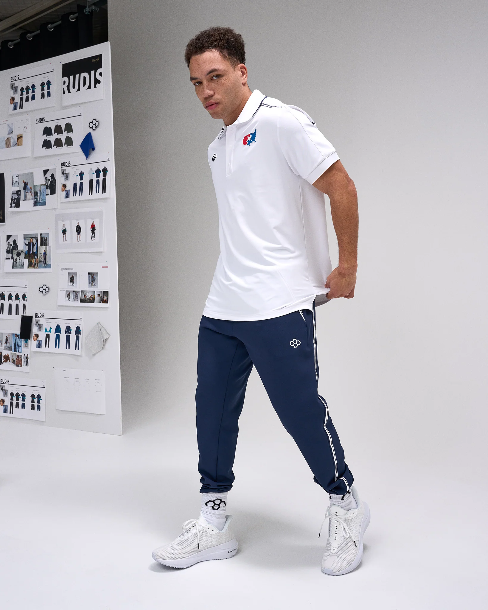 USA Wrestling Chronicle Elite Snap Polo - Image 8
