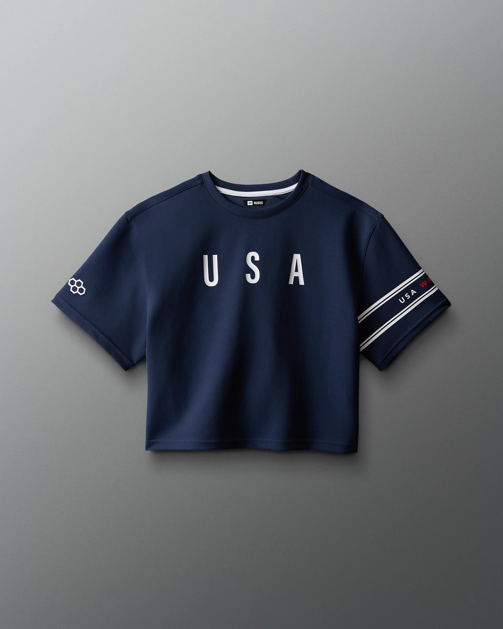 USA Wrestling Chronicle Women's Elite Crop T-Shirt - Image 2