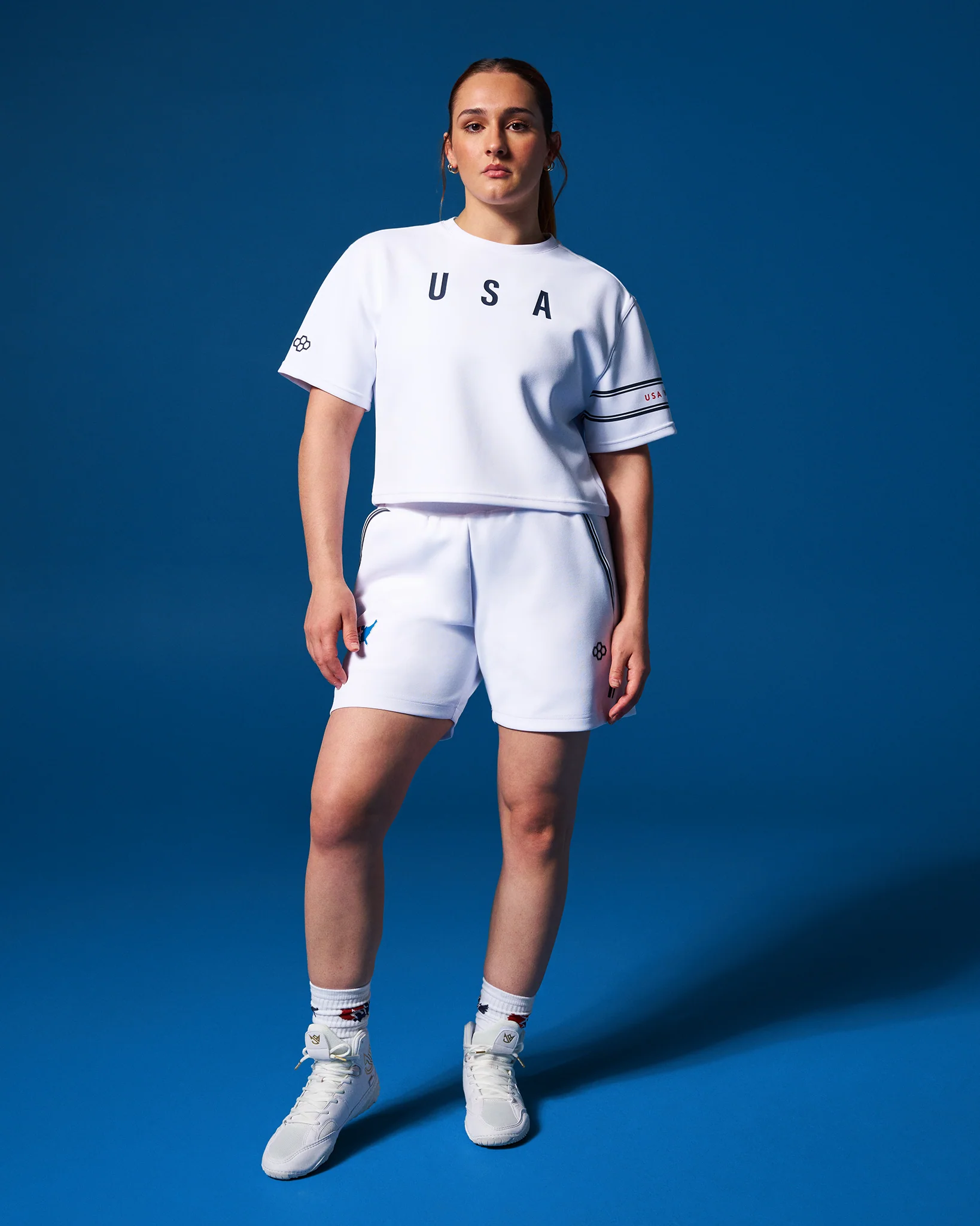 USA Wrestling Chronicle Women's Elite Crop T-Shirt - Image 7