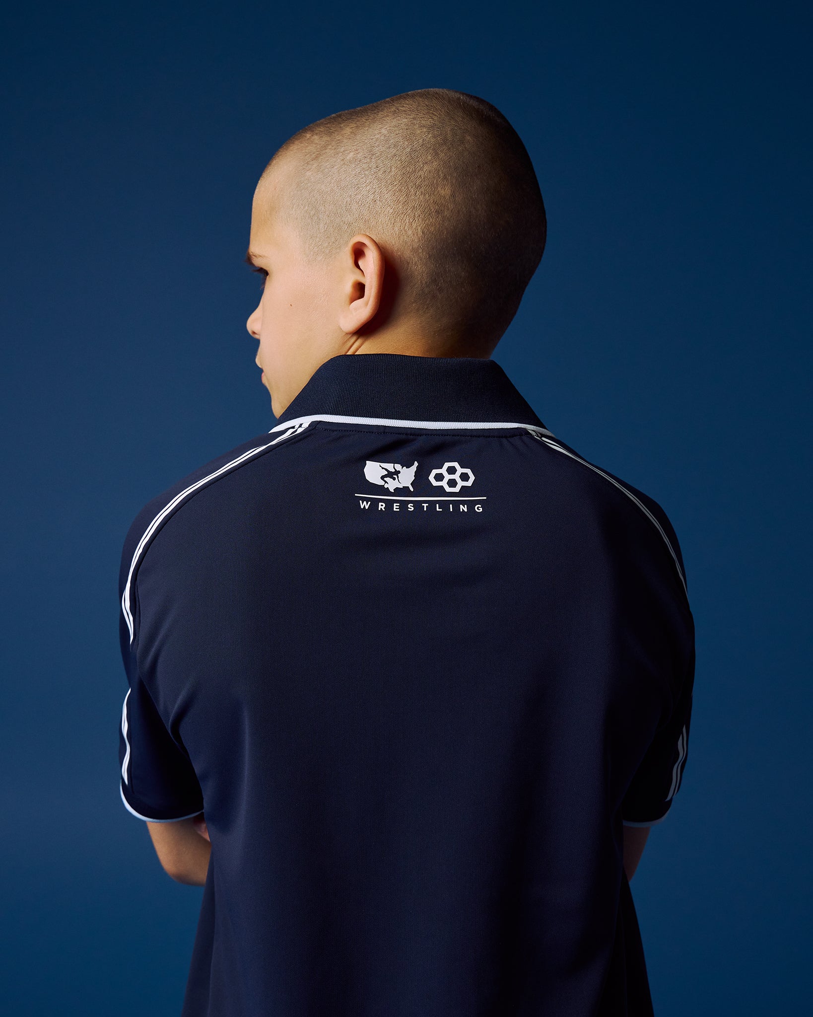 USA Wrestling Chronicle Youth Elite Athletic Polo - Image 2