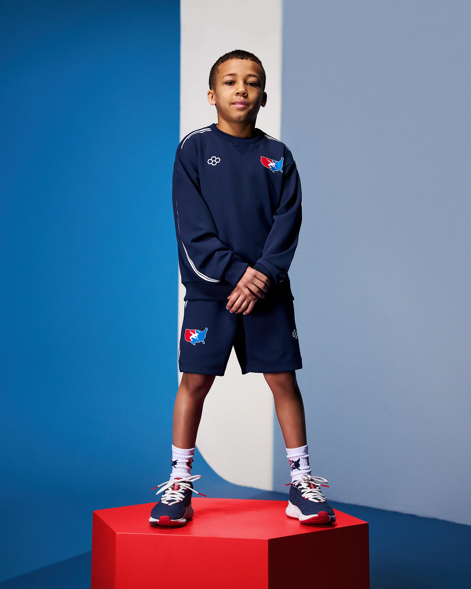 USA Wrestling Chronicle Youth Elite Crewneck - Image 3