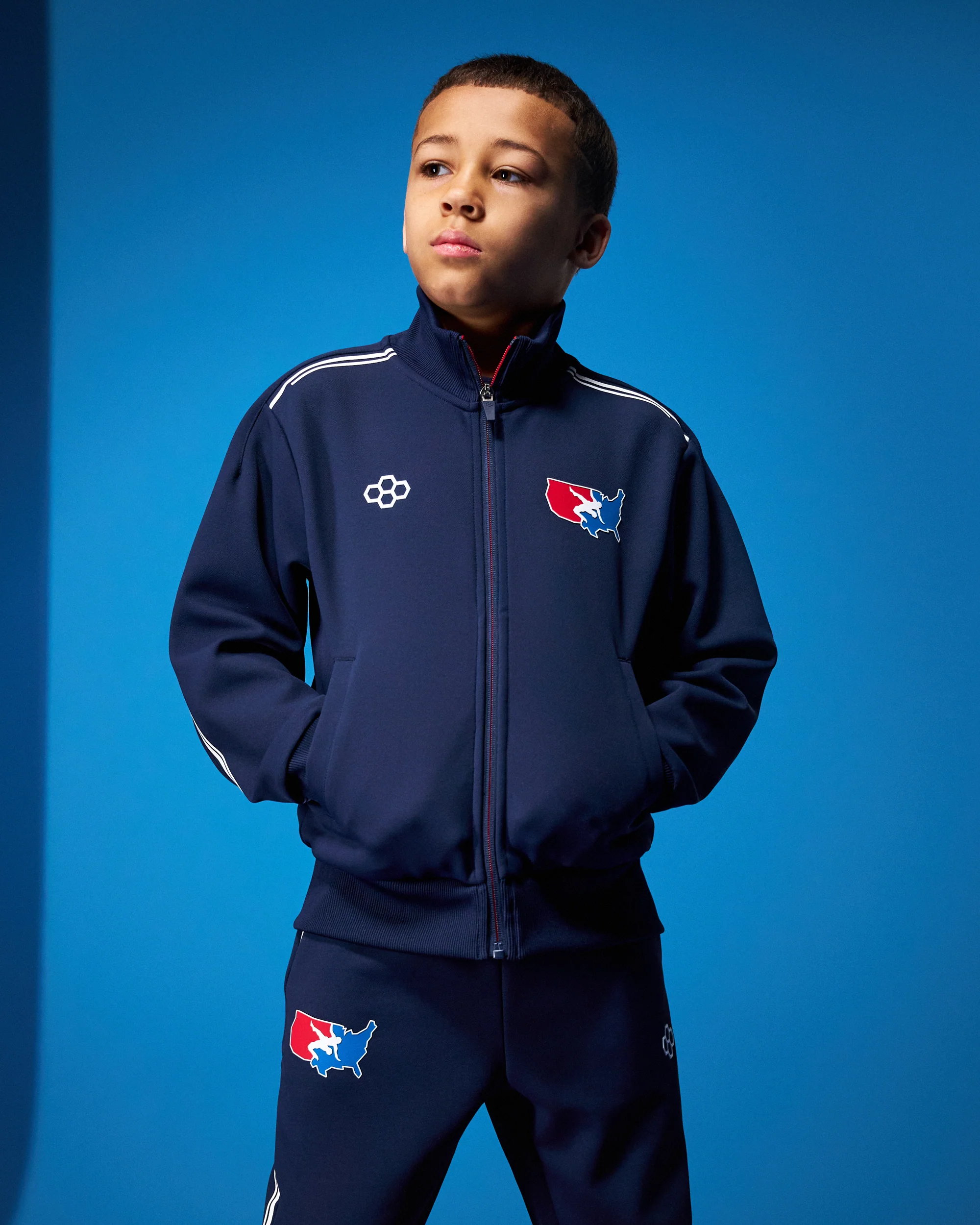 USA Wrestling Chronicle Youth Elite Jacket - Image 3