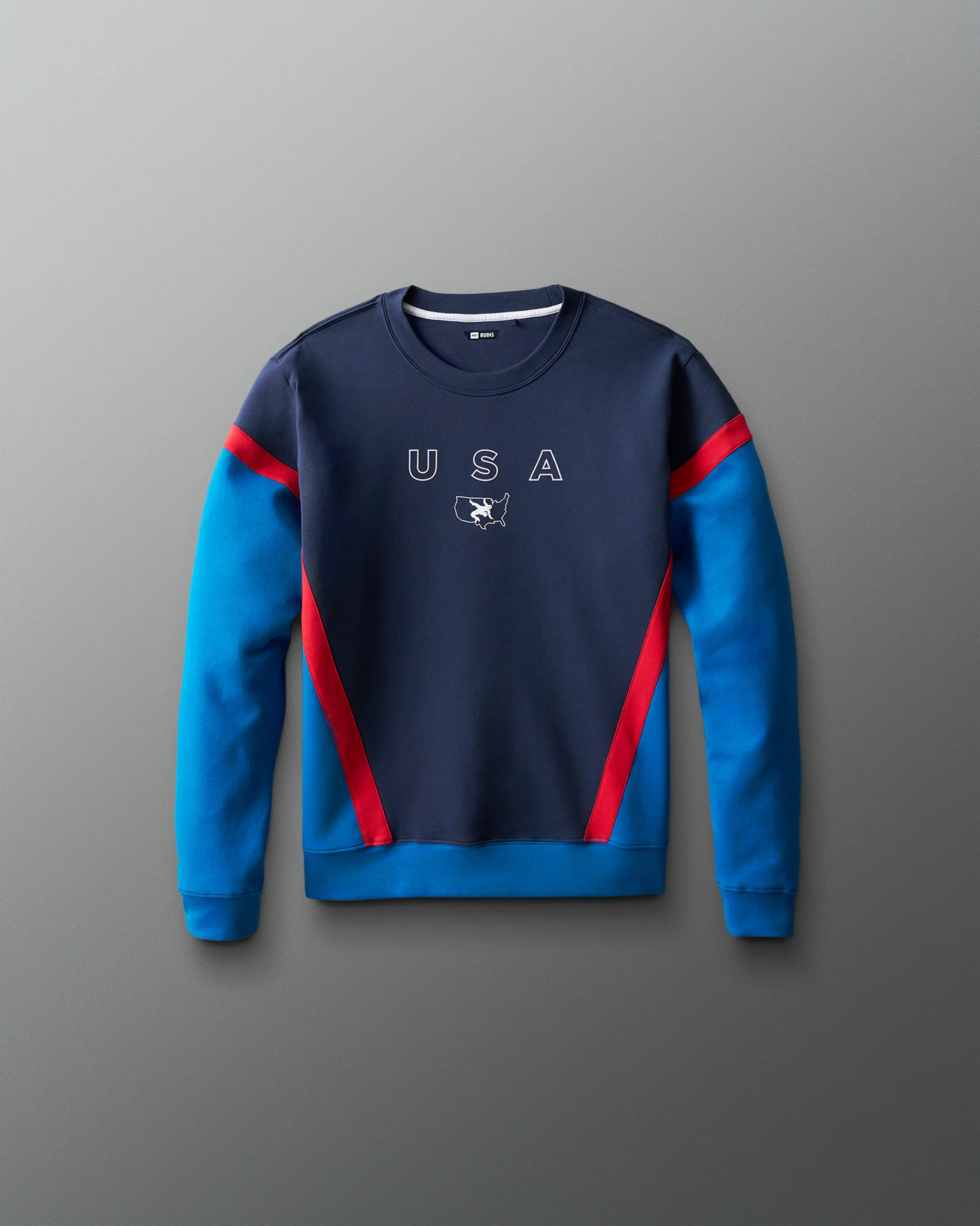 USA Wrestling Youth Colorblock Crewneck - Image 10