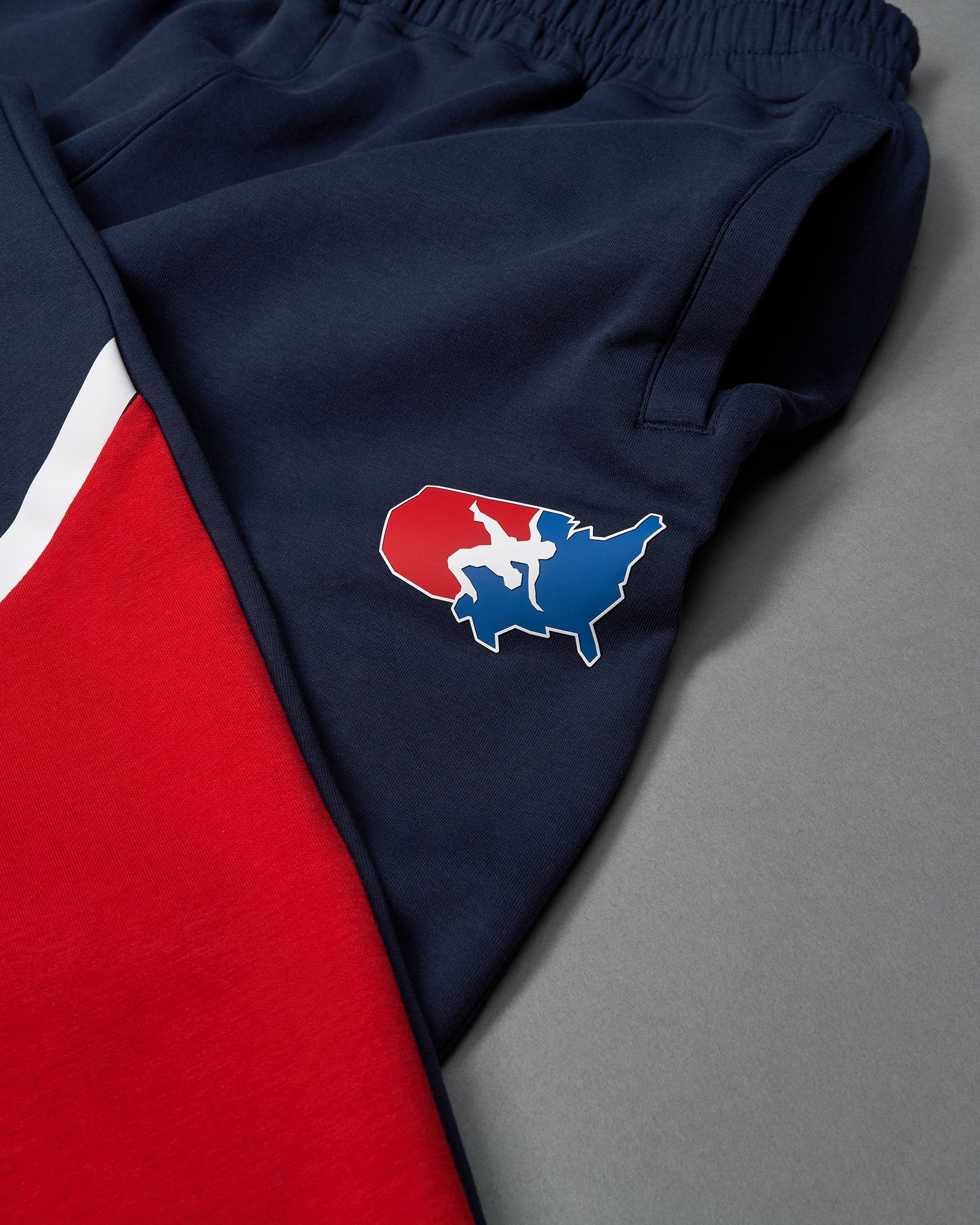 USA Wrestling Colorblock Youth Jogger - Image 3