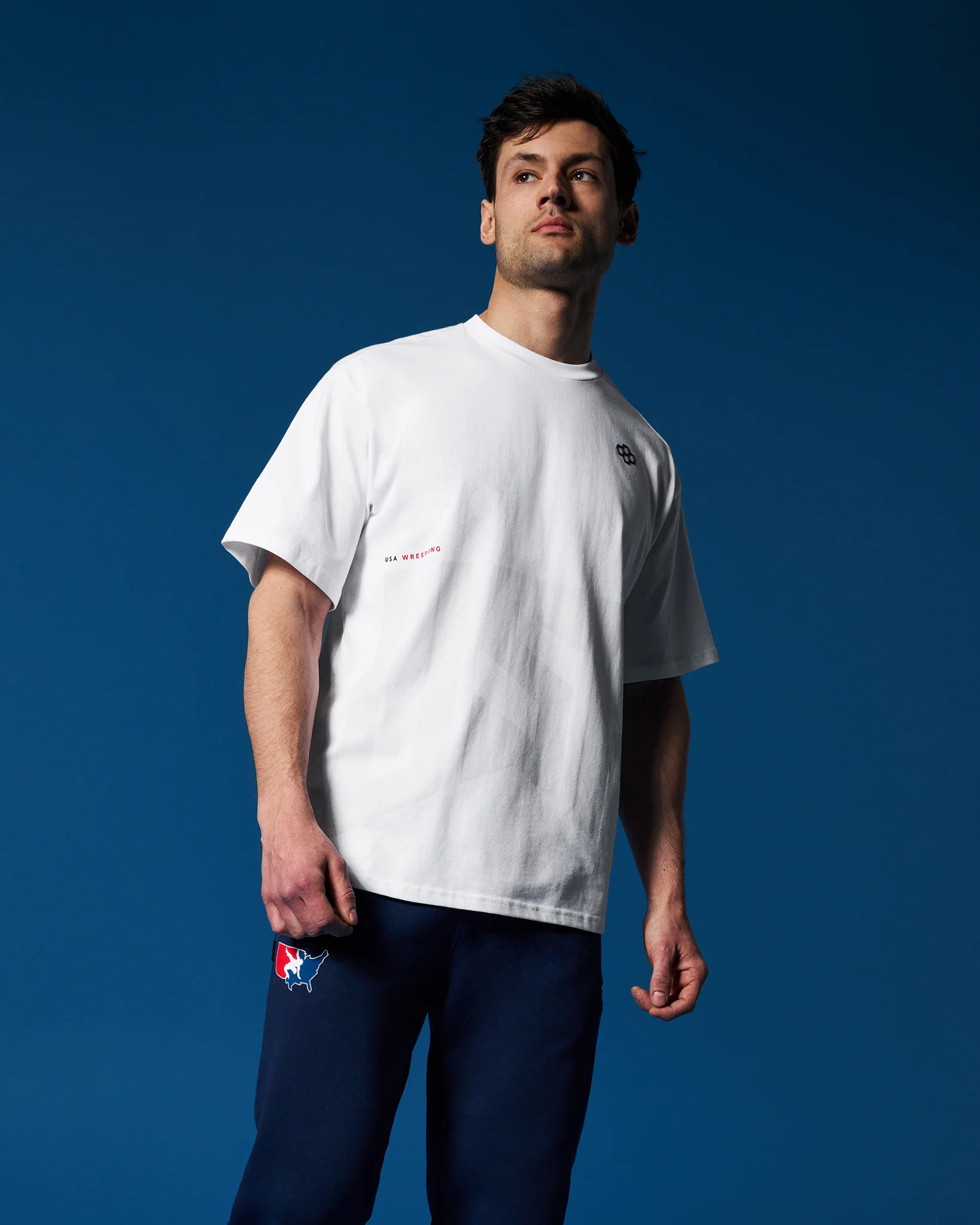 USA Wrestling Drop Shoulder T-Shirt - Image 5
