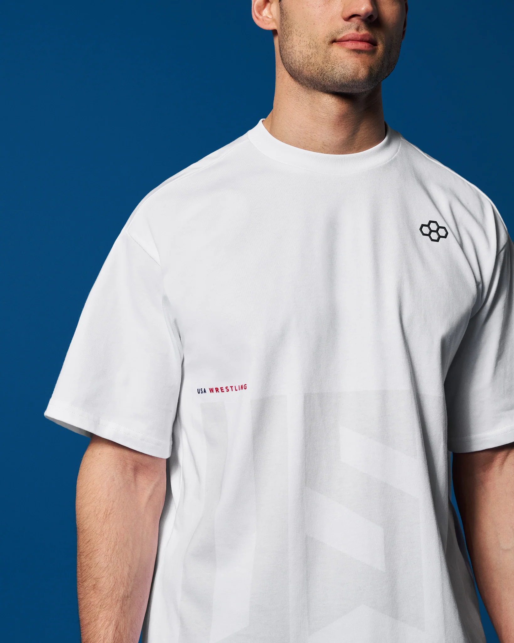 USA Wrestling Drop Shoulder T-Shirt - Image 6