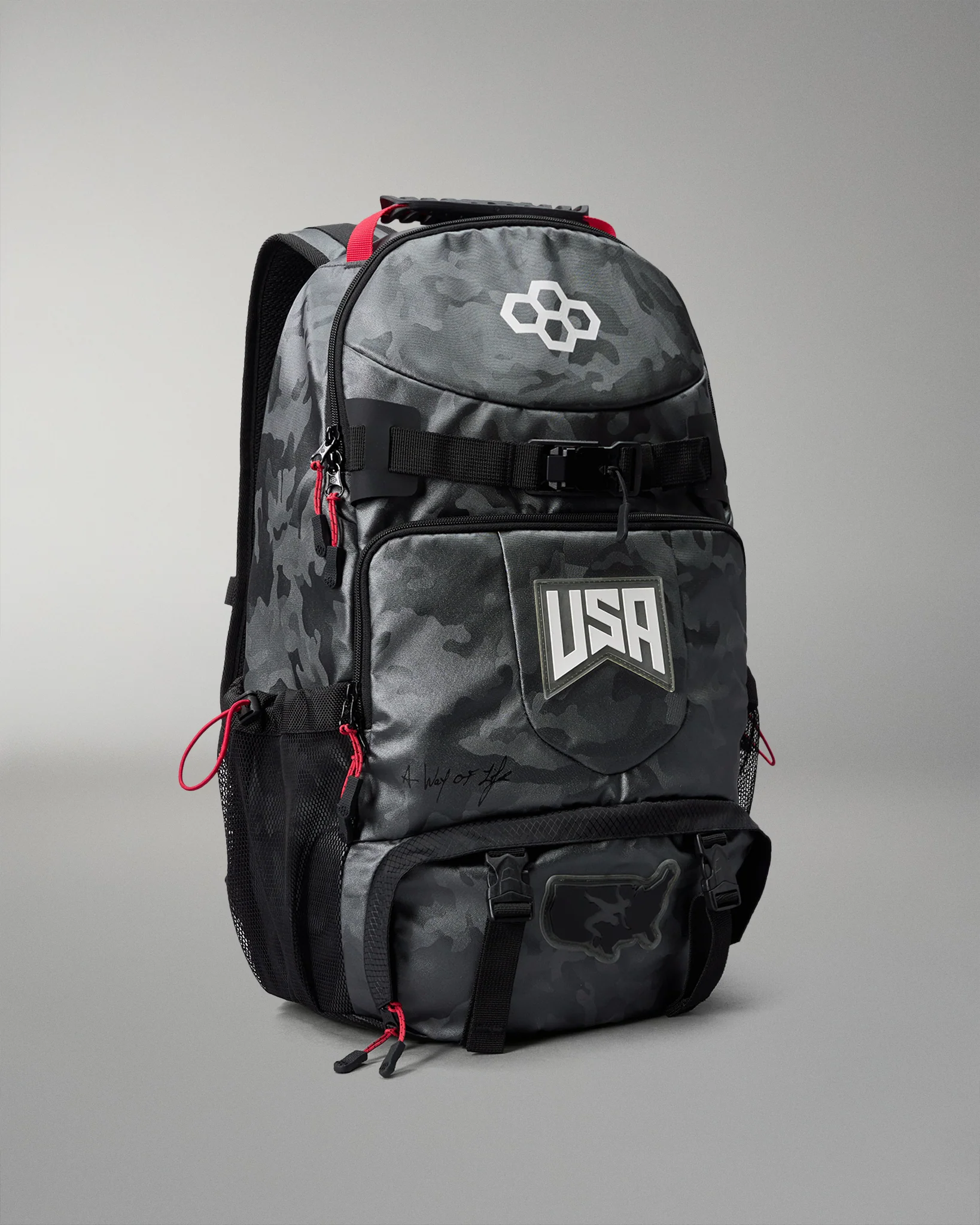 USA Wrestling Genesis Gearpack III - Gray Camo