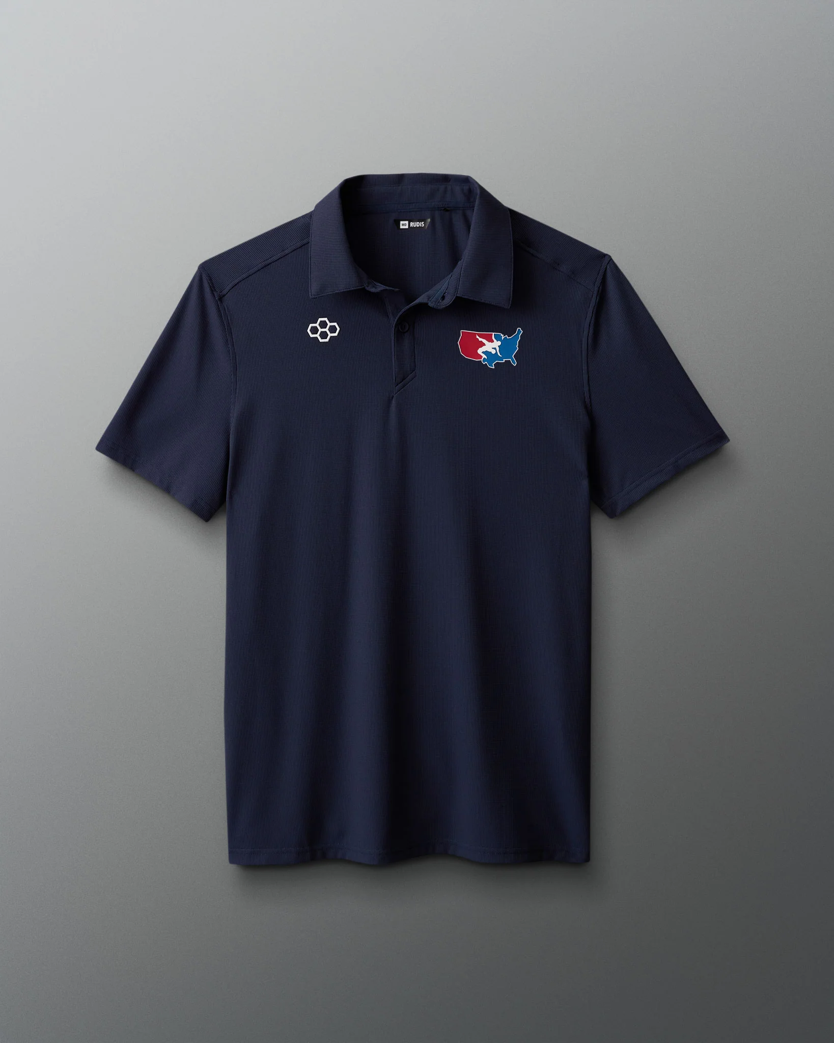 USA Wrestling Go-To Hex Polo - Image 2