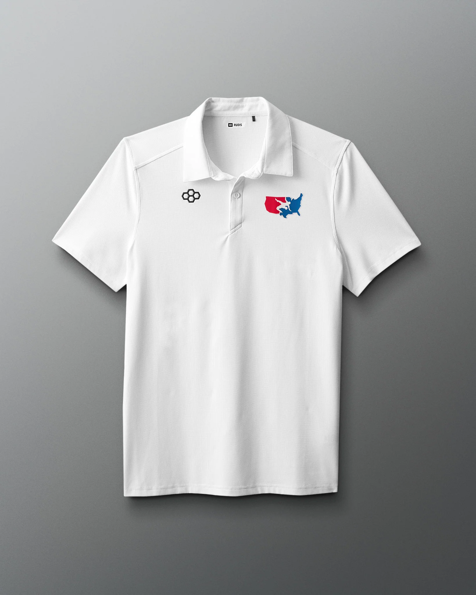 USA Wrestling Go-To Hex Polo - Image 4