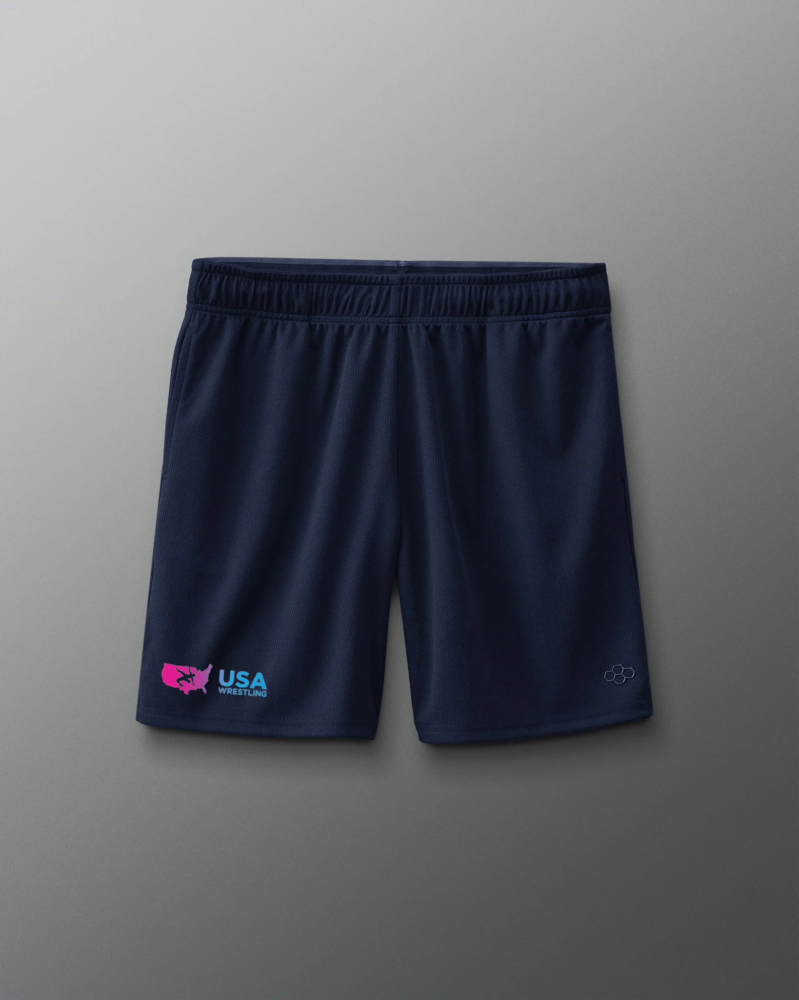 USA Wrestling Gradient 6" Mesh Shorts