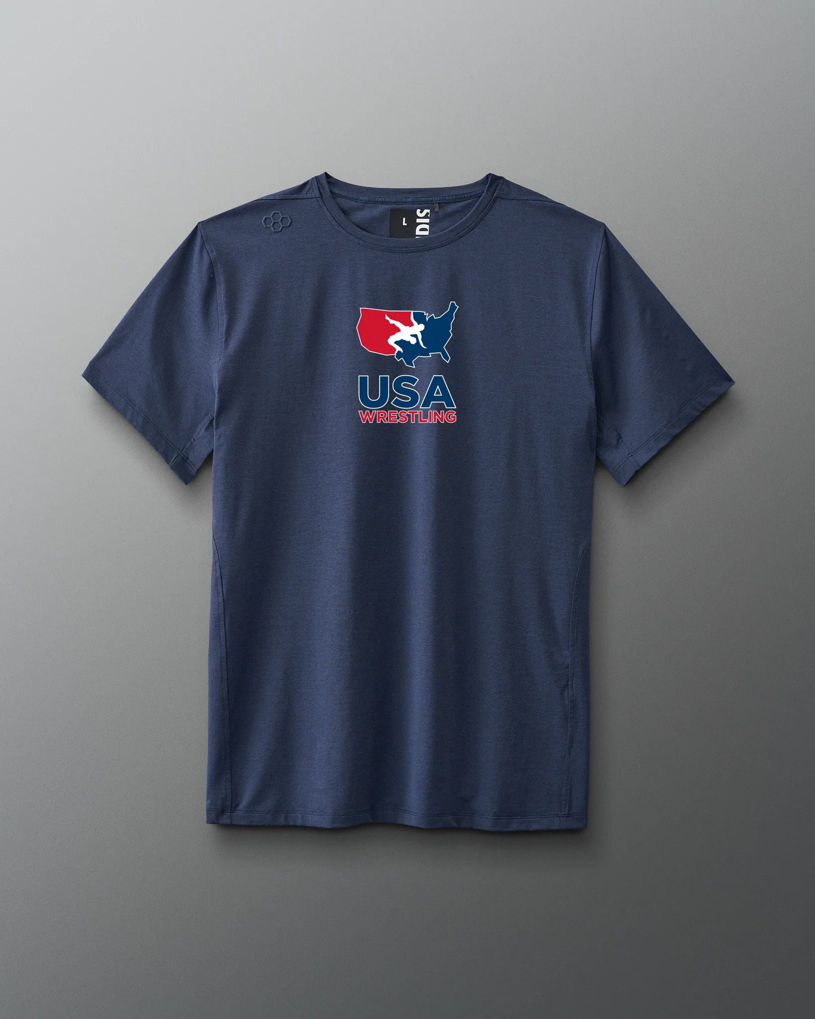 USA Wrestling Legacy Performance Heather T-Shirt - Image 2