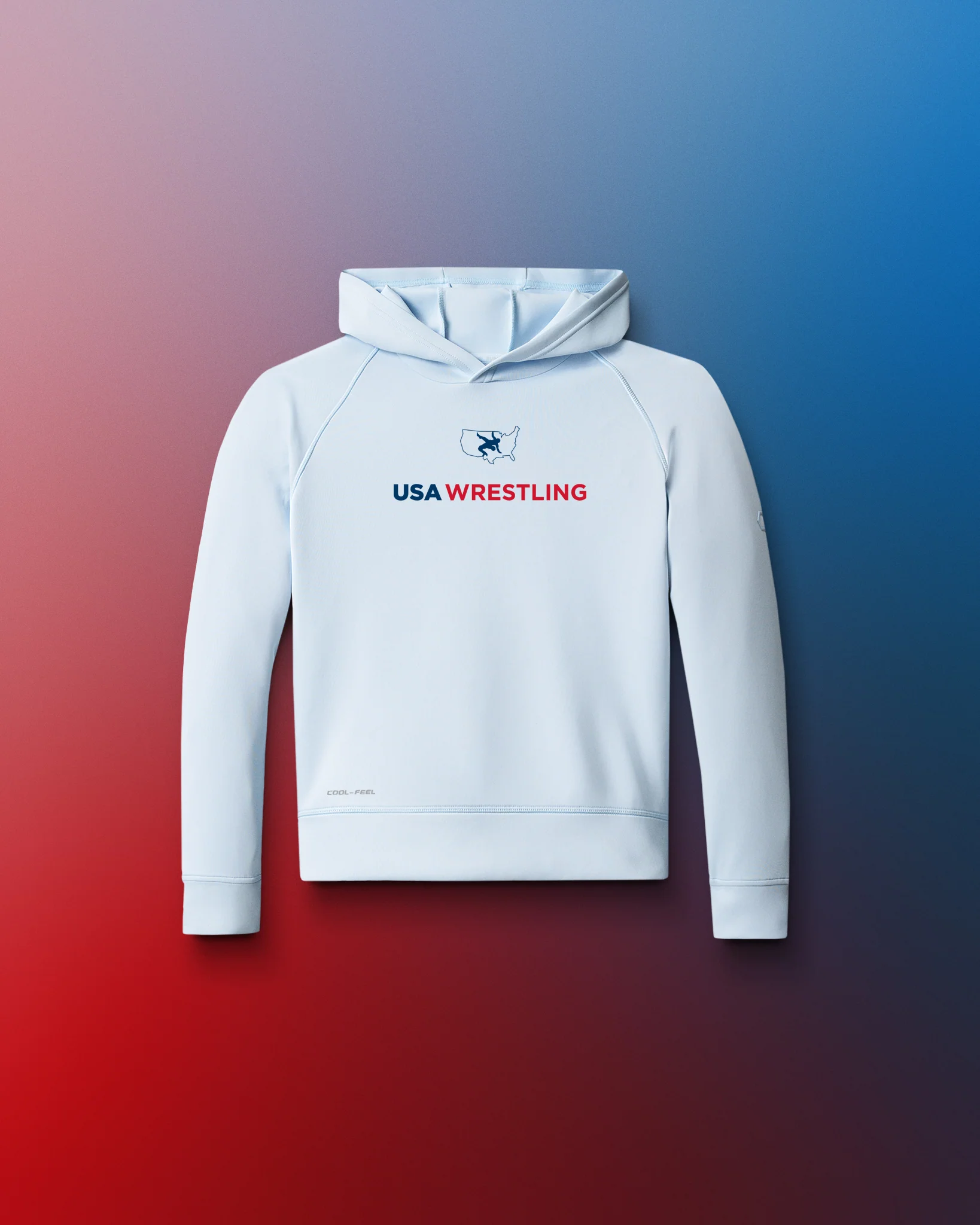USA Wrestling Logo COOL-FEEL Youth Hoodie - Image 12