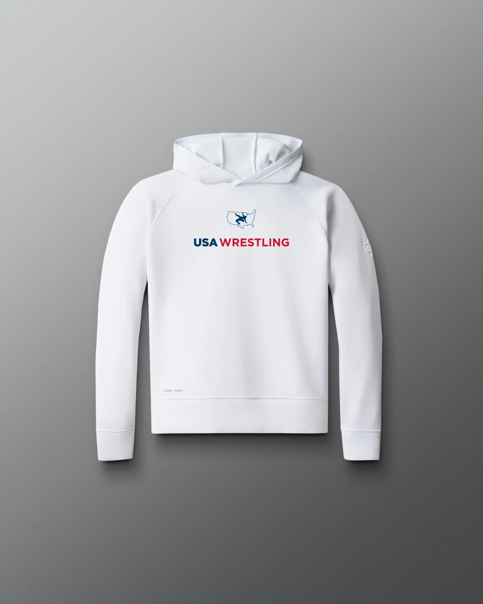 USA Wrestling Logo COOL-FEEL Youth Hoodie - Image 22