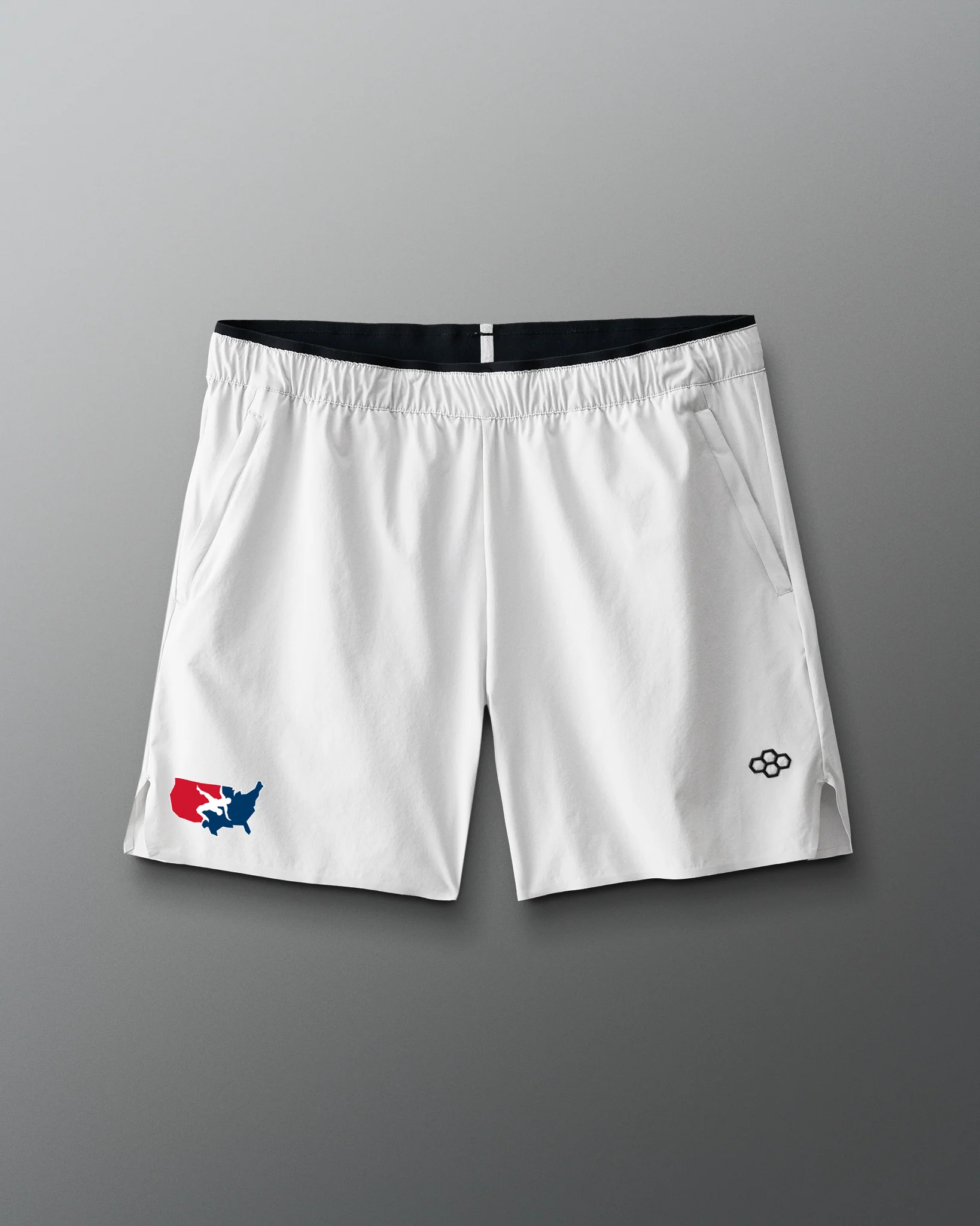 USA Wrestling Logo Performance Short - Image 5