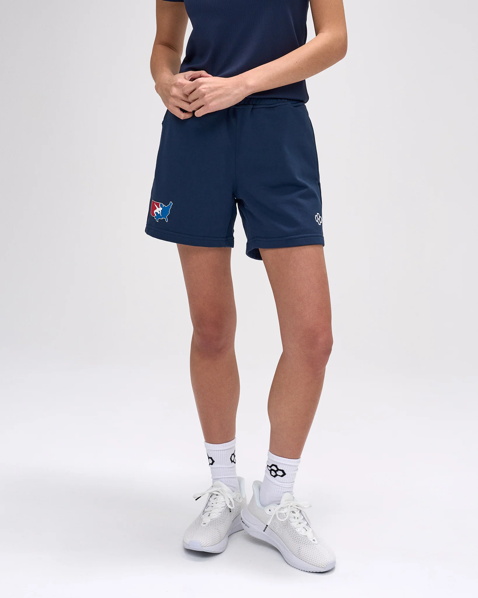 USA Wrestling Luxe Terry 5" Shorts