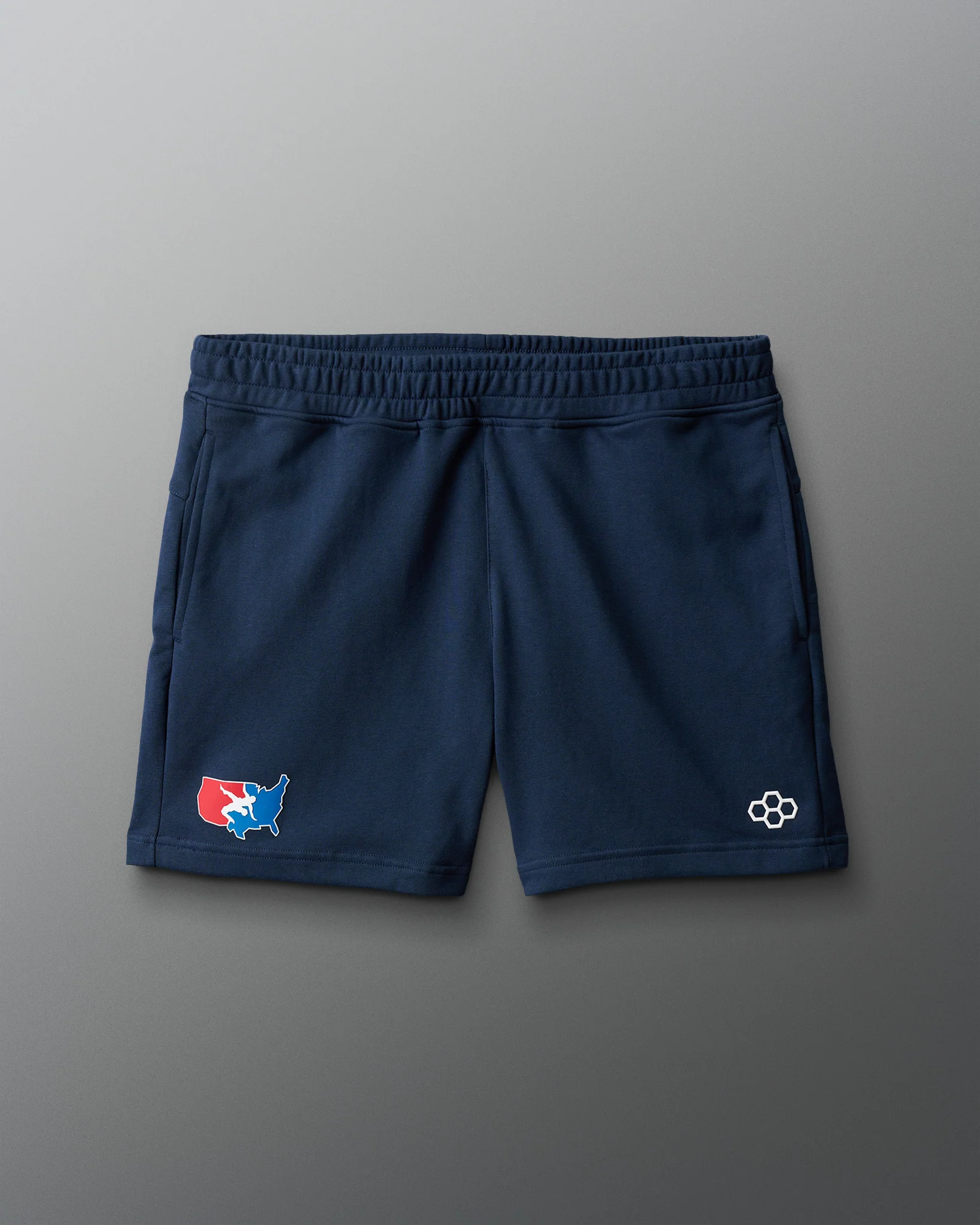 USA Wrestling Luxe Terry 5" Shorts - Image 4