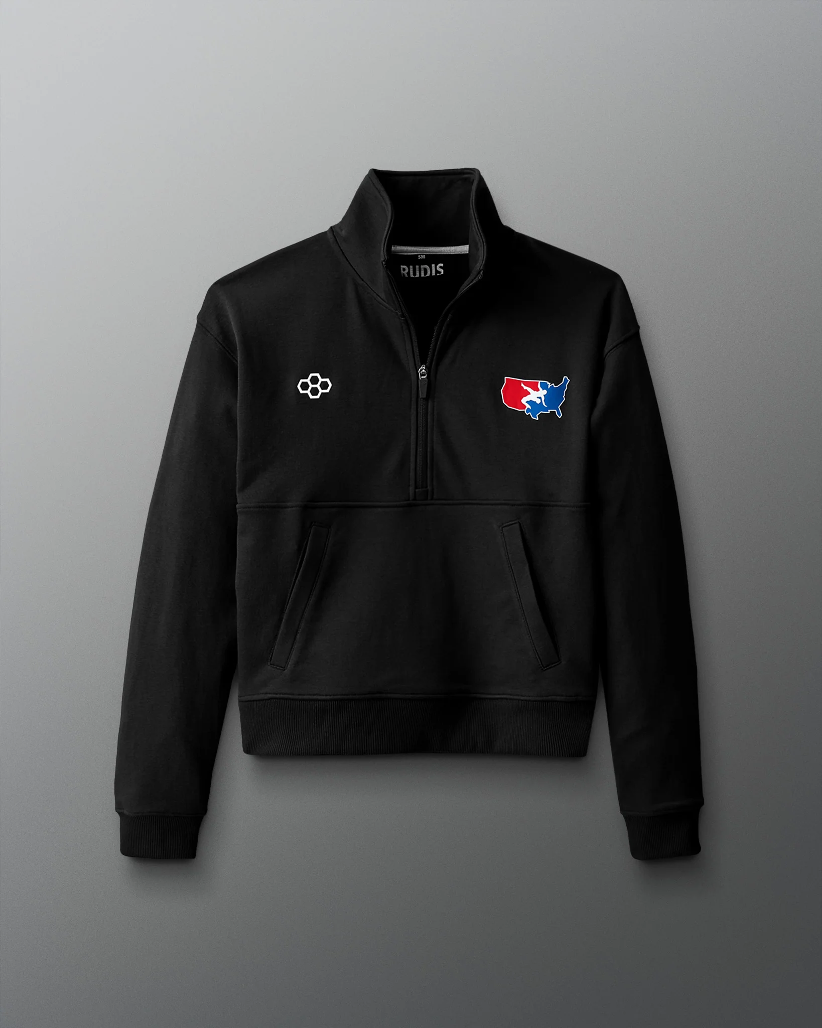 USA Wrestling Luxe Terry Women's 1/4 Zip - Image 2
