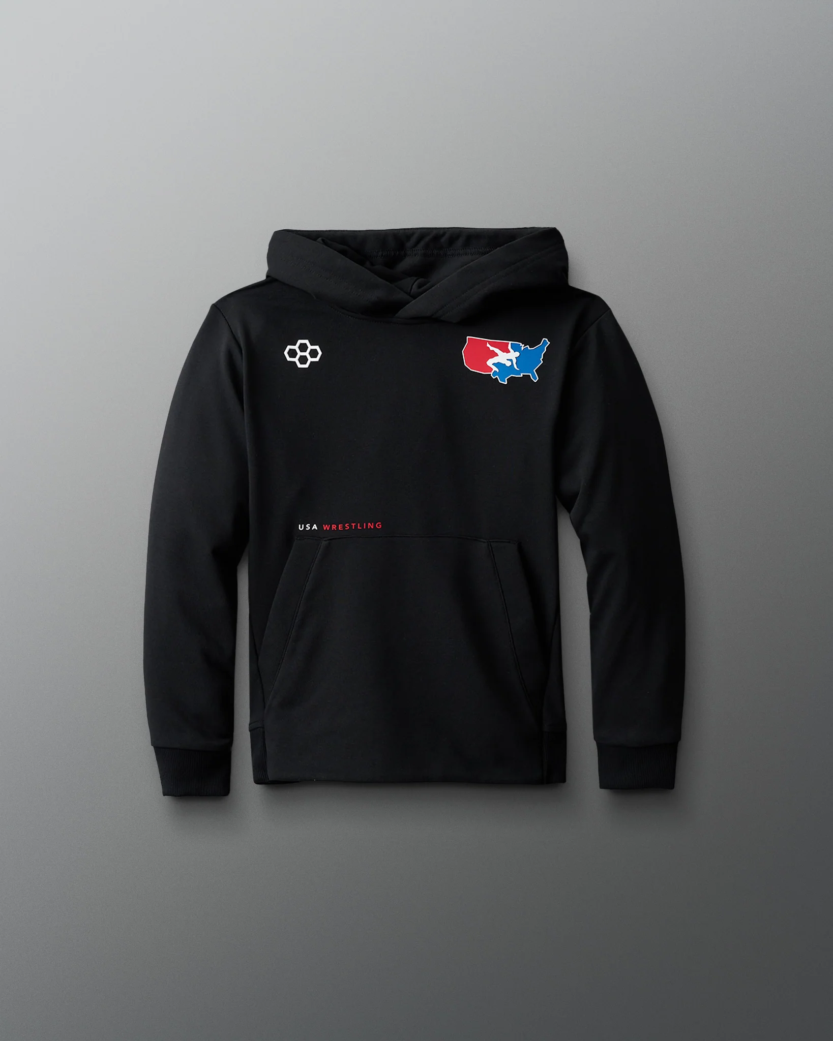 USA Wrestling Luxe Terry Youth Hoodie