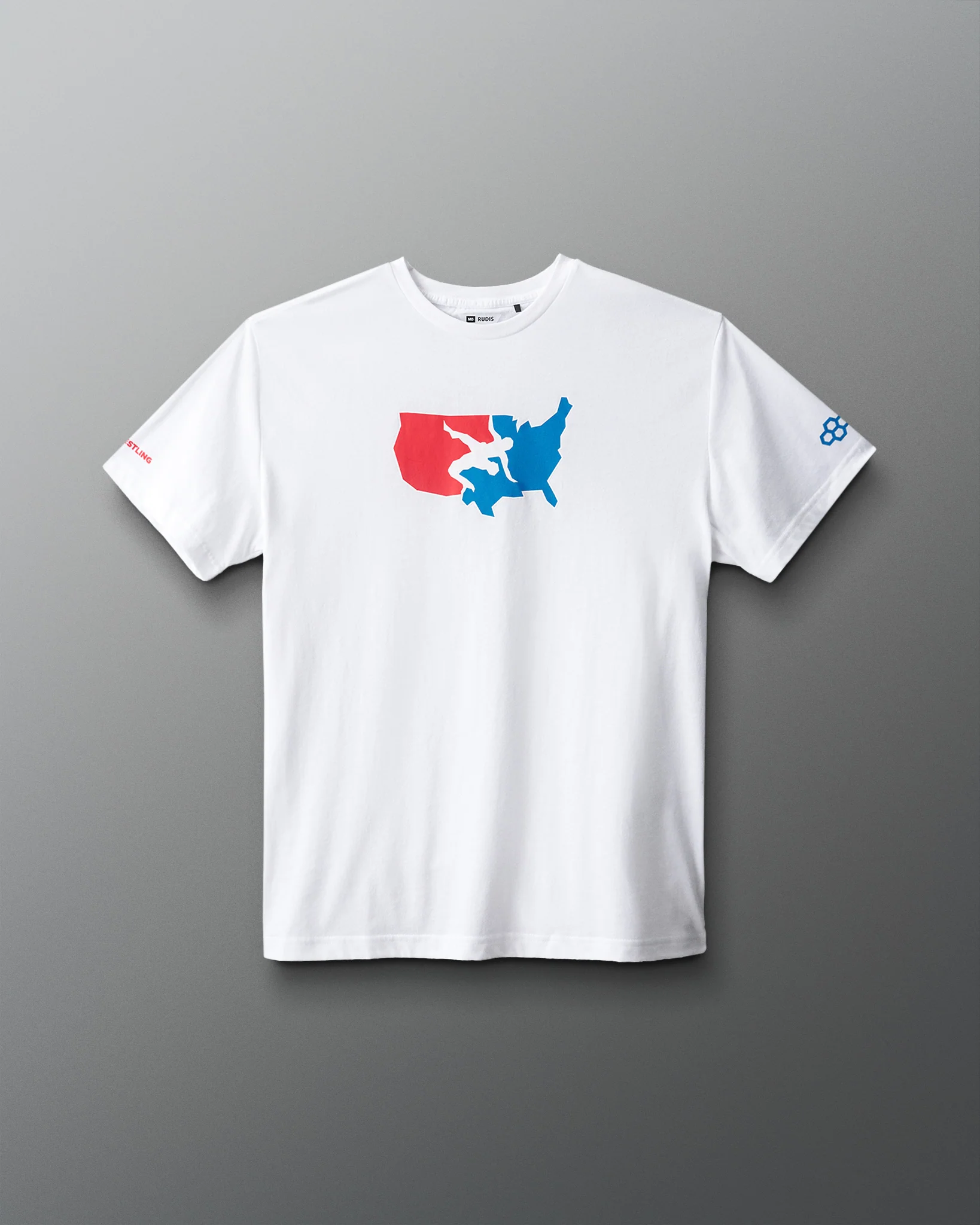 USA Wrestling Map Elite Super Soft T-Shirt