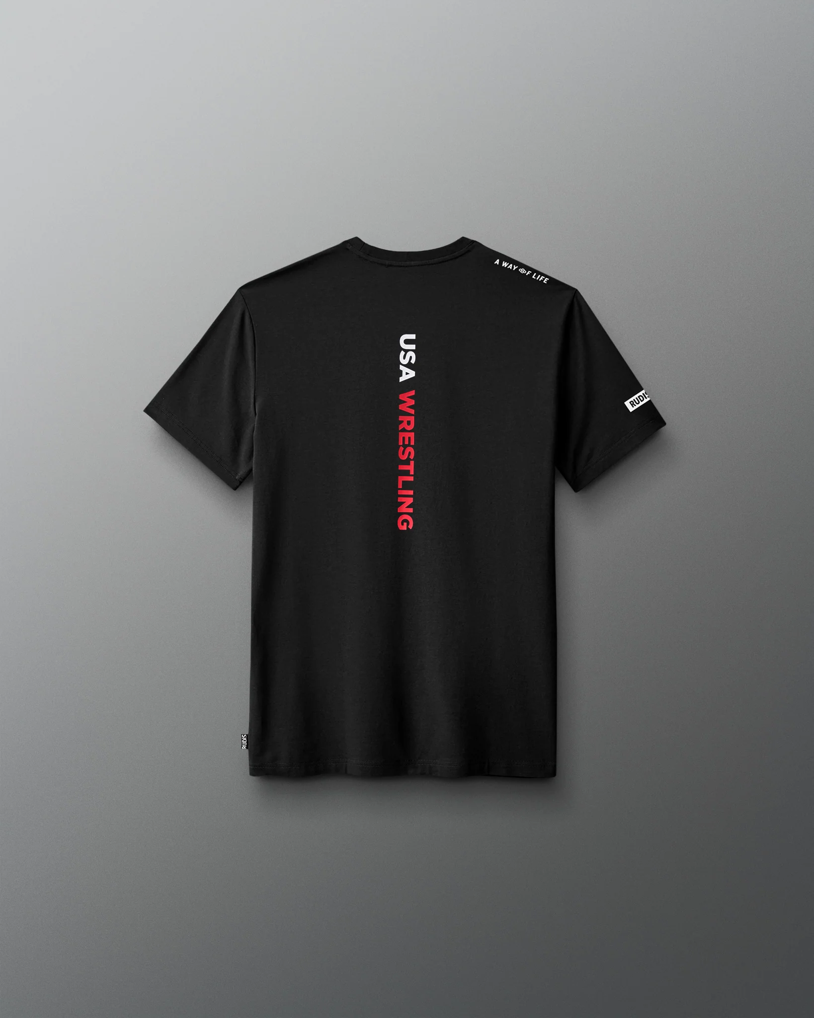 USA Wrestling Map Youth Hybrid T-Shirt - Image 3