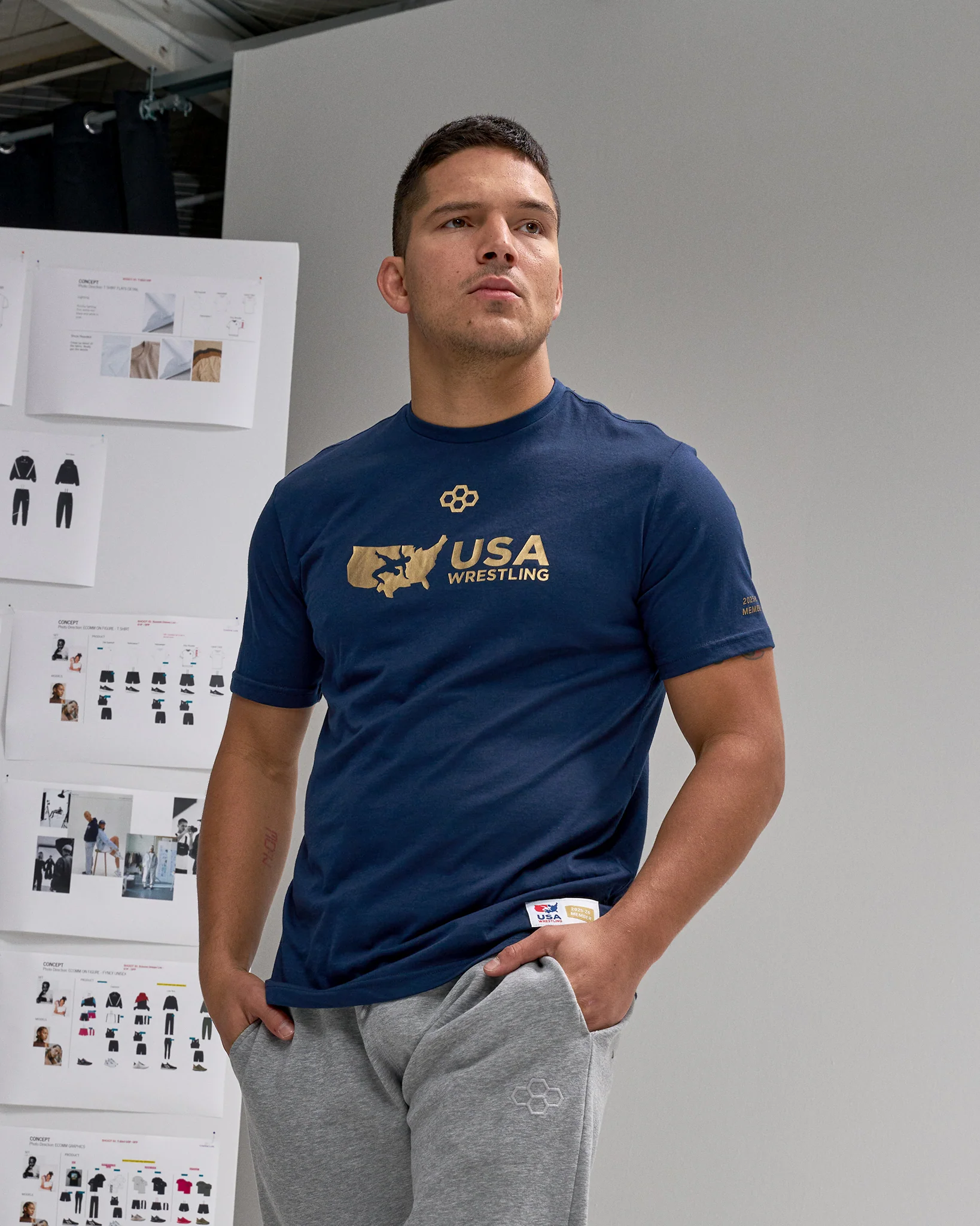 USA Wrestling Gold Medal Elite Super Soft T-Shirt - Image 2