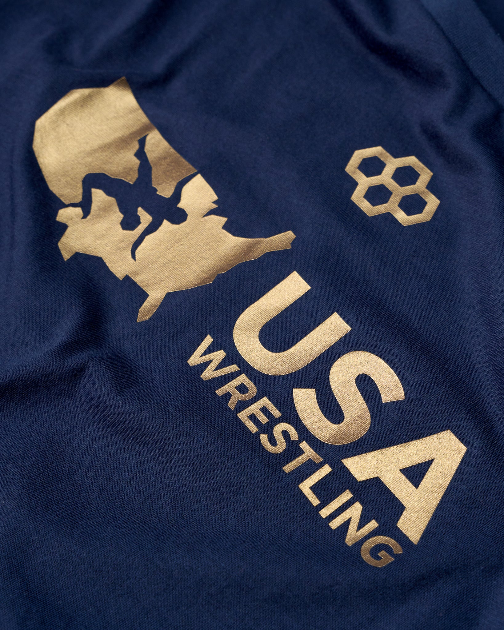 USA Wrestling Gold Medal Elite Super Soft T-Shirt - Image 5