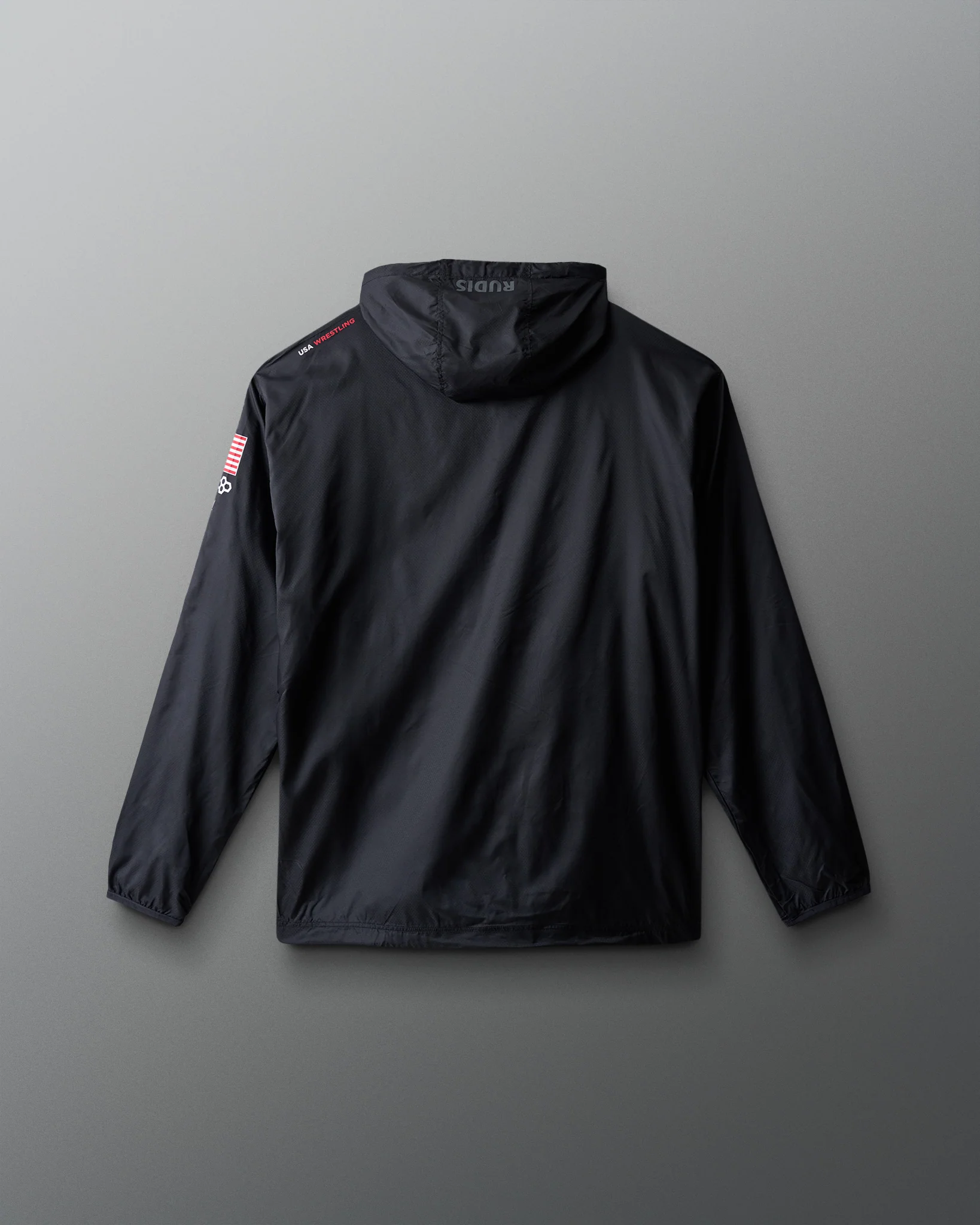 USA Wrestling Motion Windbreaker - Black - Image 2