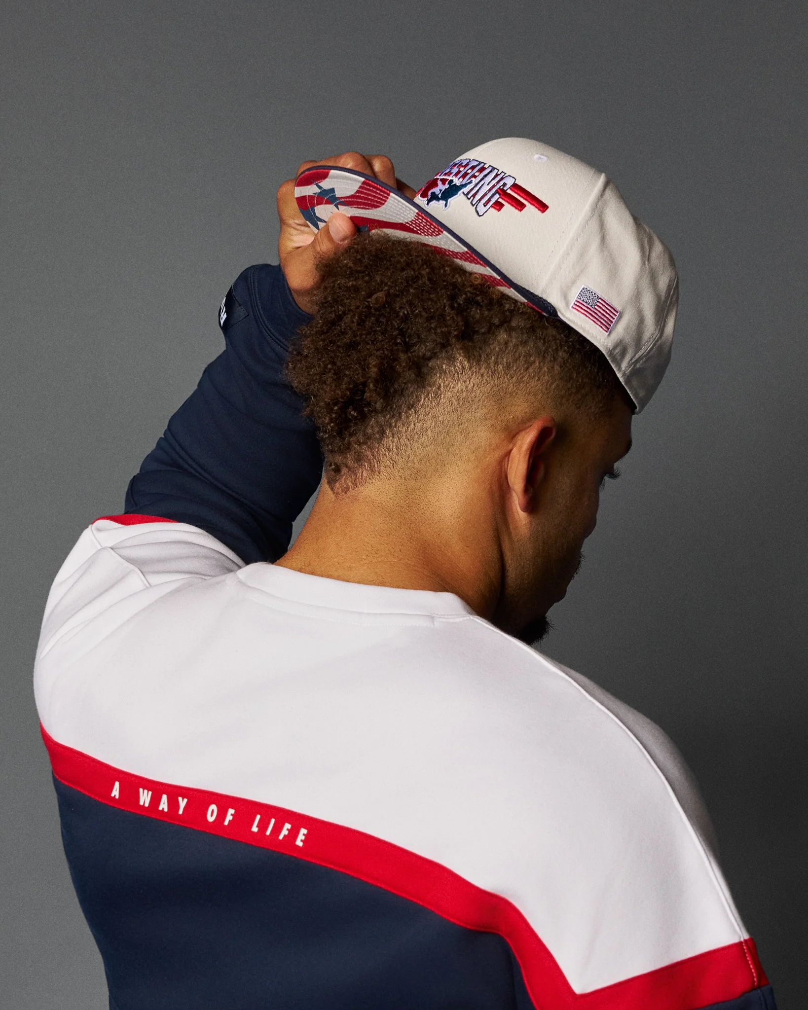 USA Wrestling Patriot Nelson Snapback Hat