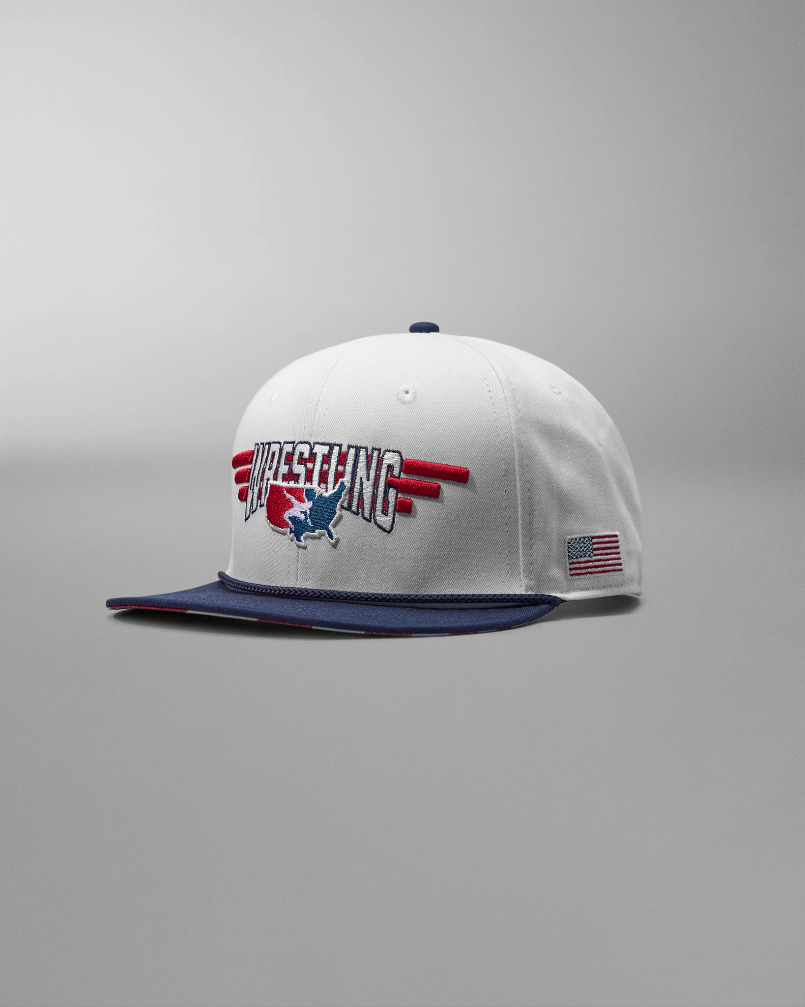 USA Wrestling Patriot Nelson Snapback Hat - Image 3