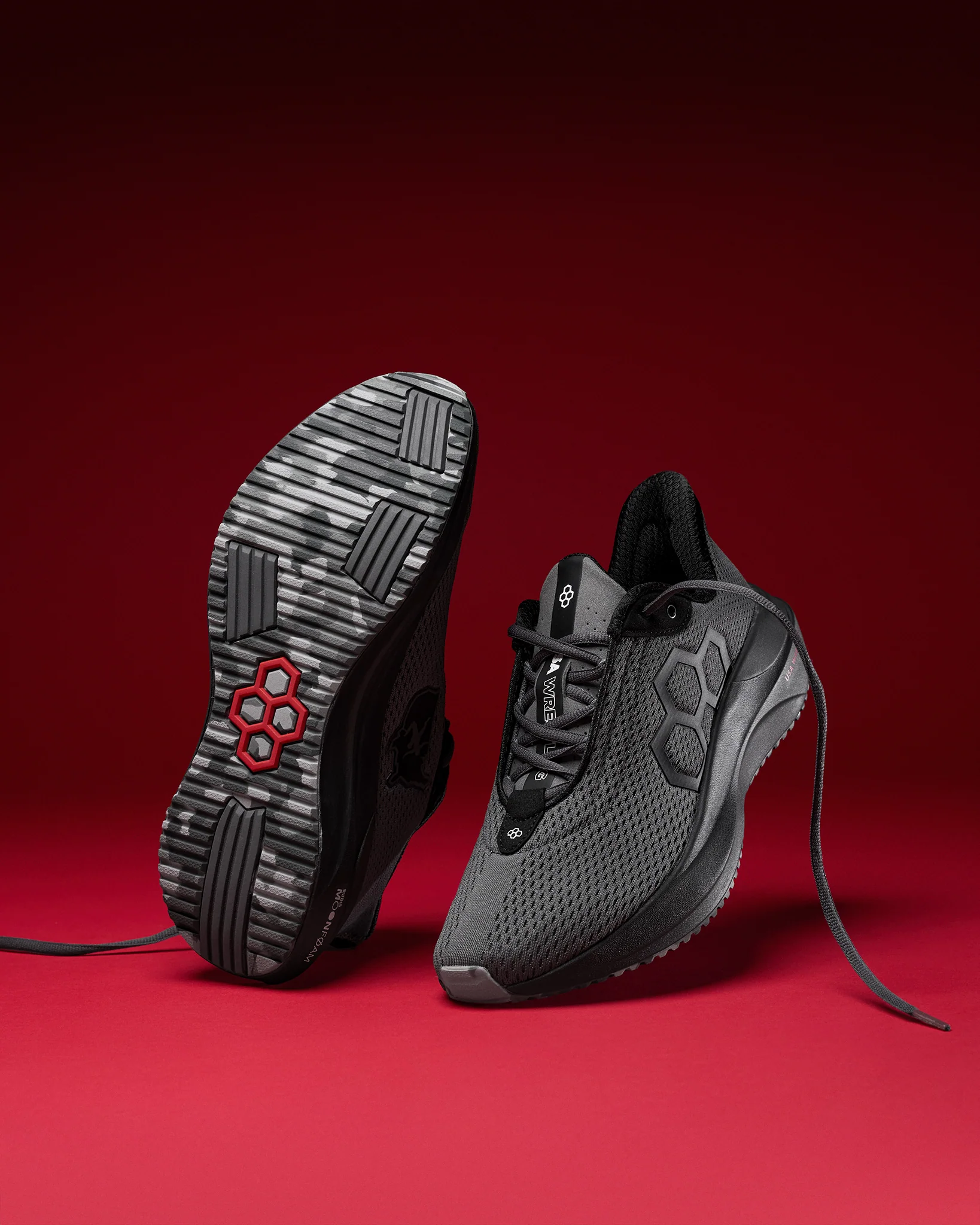 USA Wrestling Quest Youth Lifestyle Runner - Gray Camo