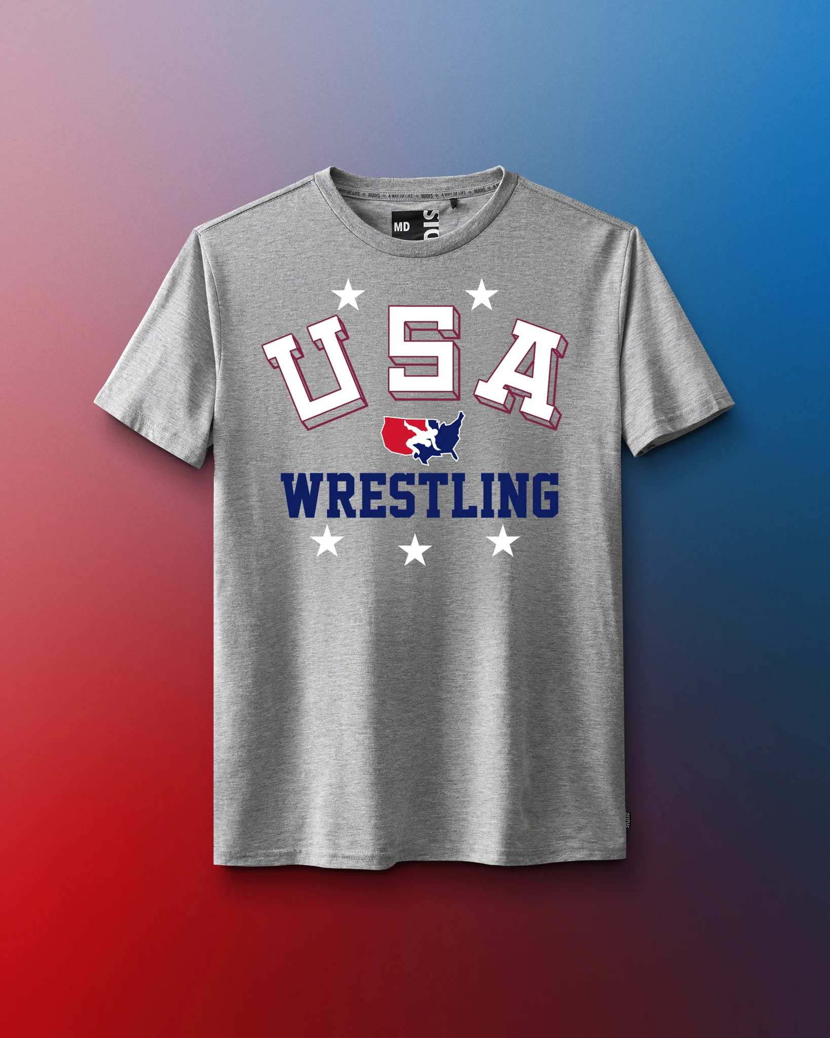 USA Wrestling Retro Elite Super Soft T-Shirt
