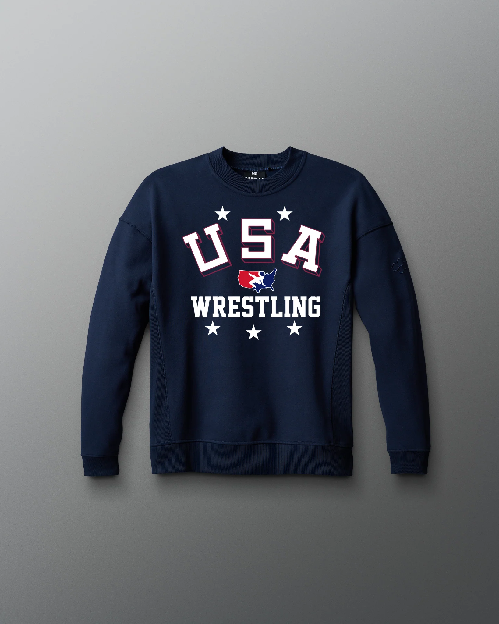 USA Wrestling Retro Youth Titan Heavyweight Crewneck