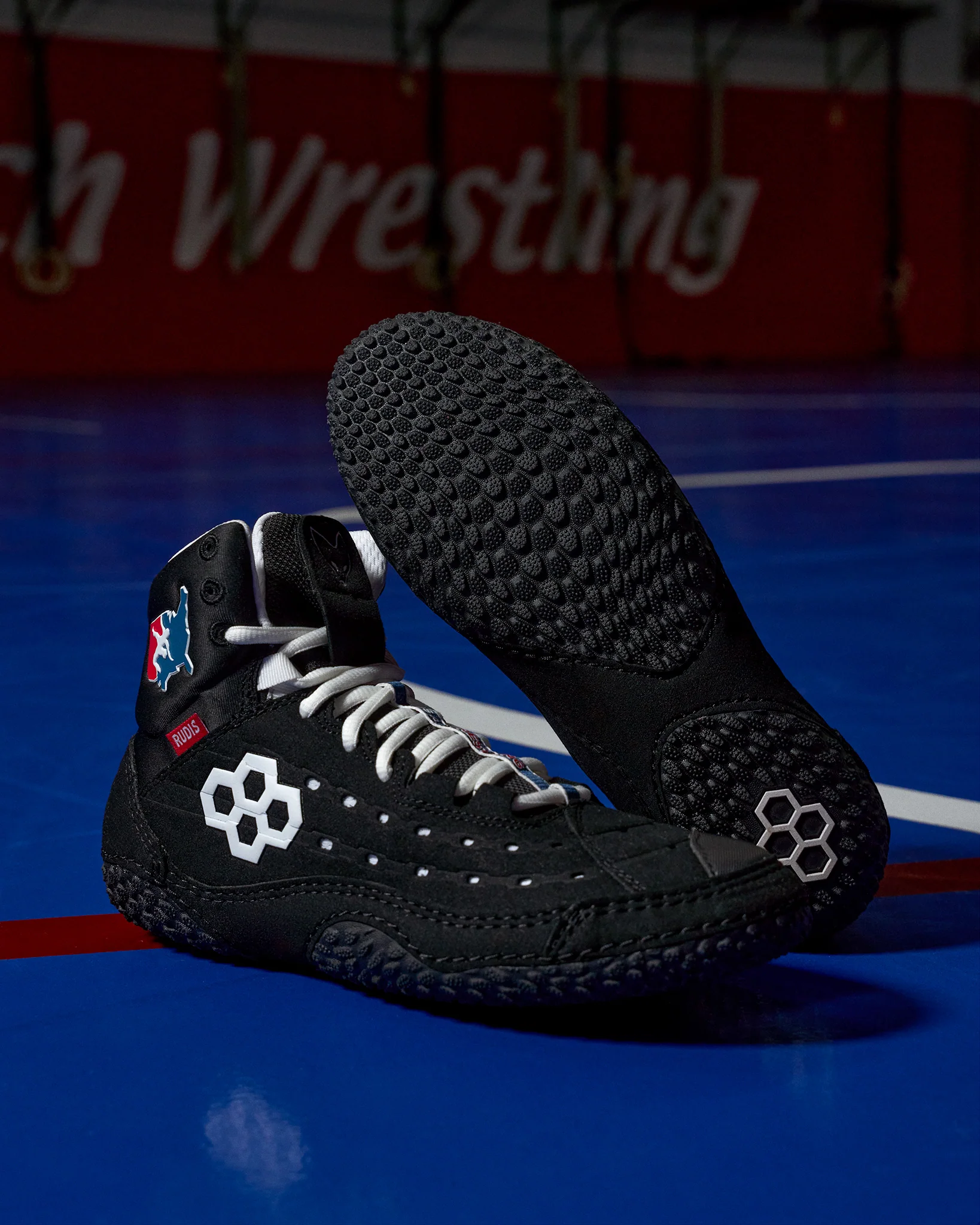 USA Wrestling SF-Tbilisi 2.0 Adult Wrestling Shoes - USA Black - Image 2