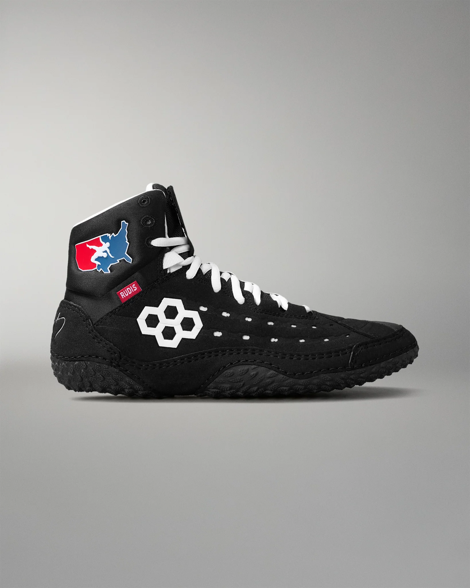 USA Wrestling SF-Tbilisi 2.0 Adult Wrestling Shoes - USA Black - Image 4