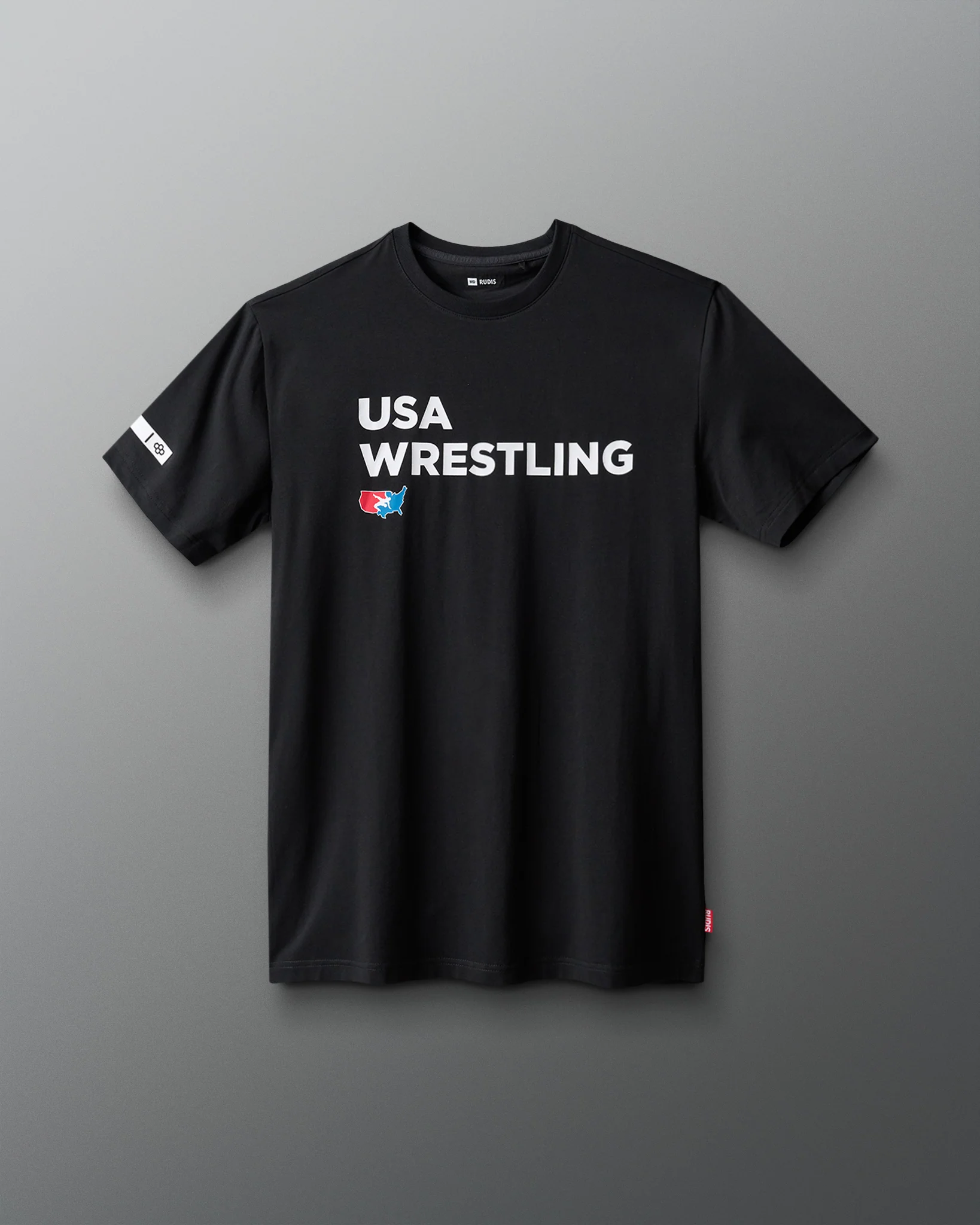 USA Wrestling Stack Hybrid T-Shirt - Image 3