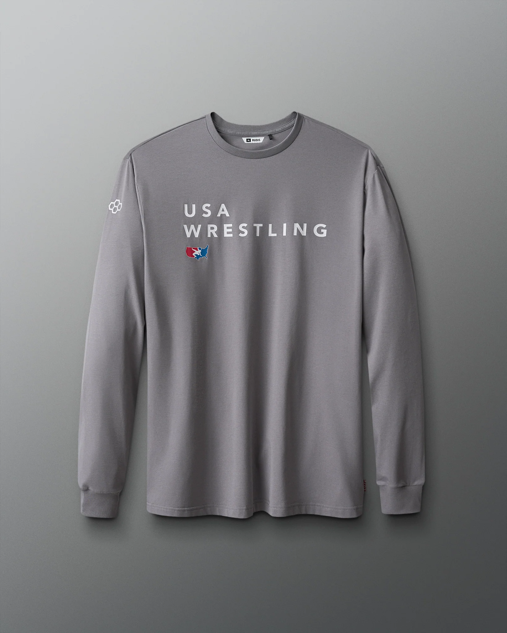 USA Wrestling Stacked Hybrid Long Sleeve - Image 4